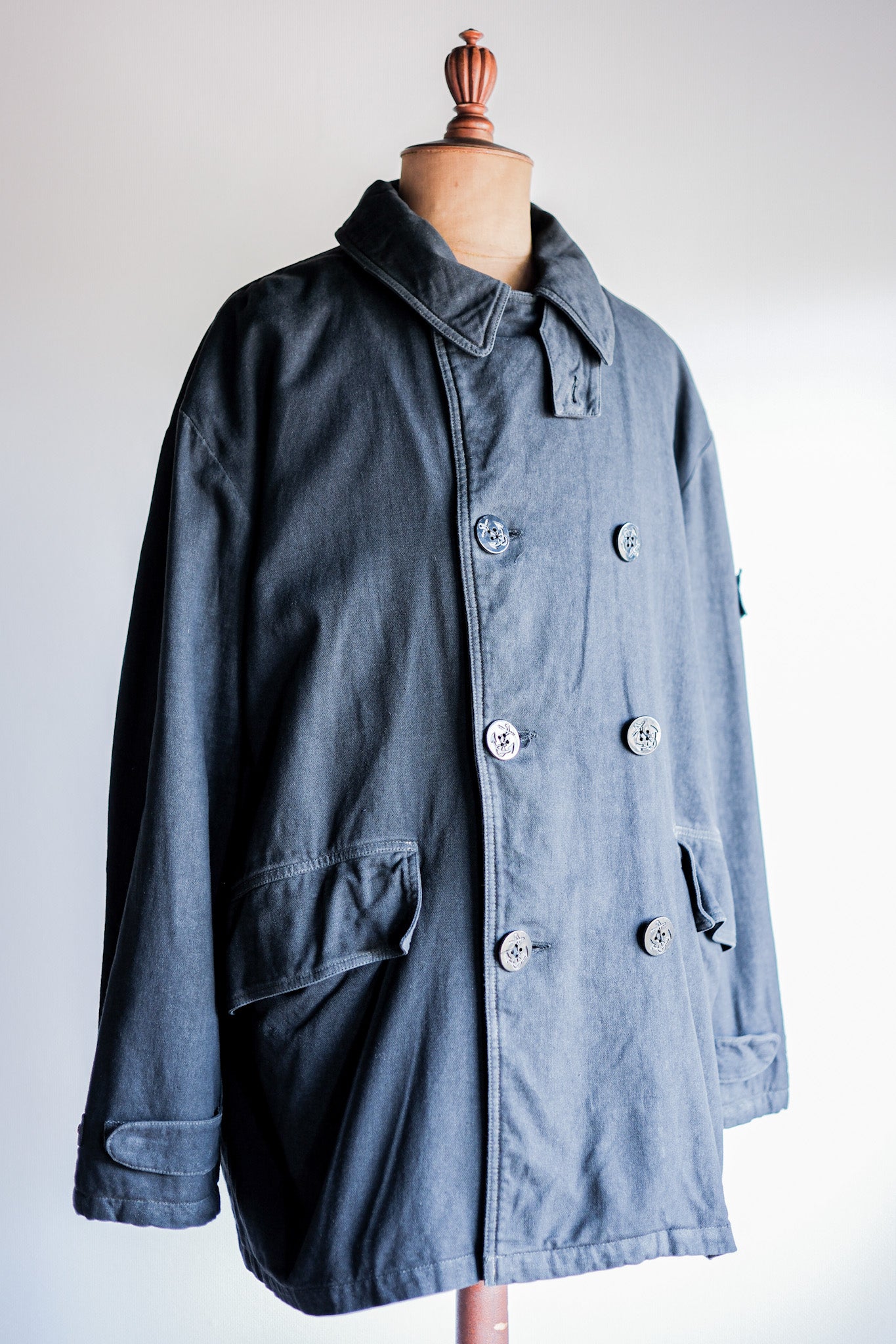 【~90’s】Old STONE ISLAND Double Breasted Jacket Size.XXL “Marina Archive”