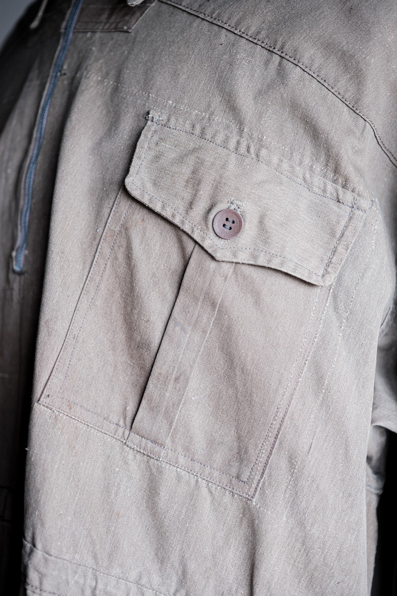 【~40's】German Army M42 Gebirgsjäger Reversible Windbluse "1st Type" "Original Modified"