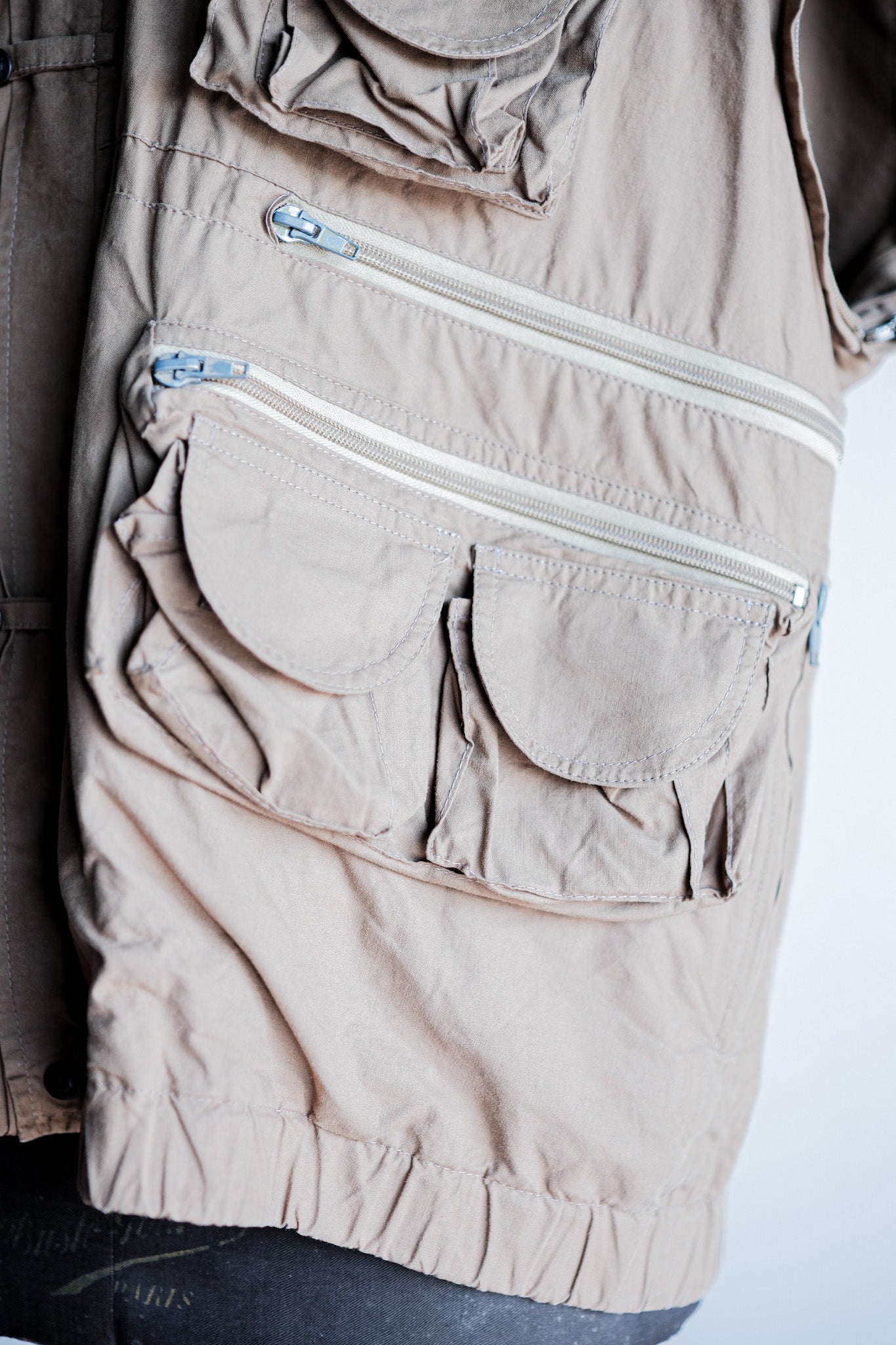 【~90's】Old Renoma Paris Multi Pocket Photographer Vest Size.48/50