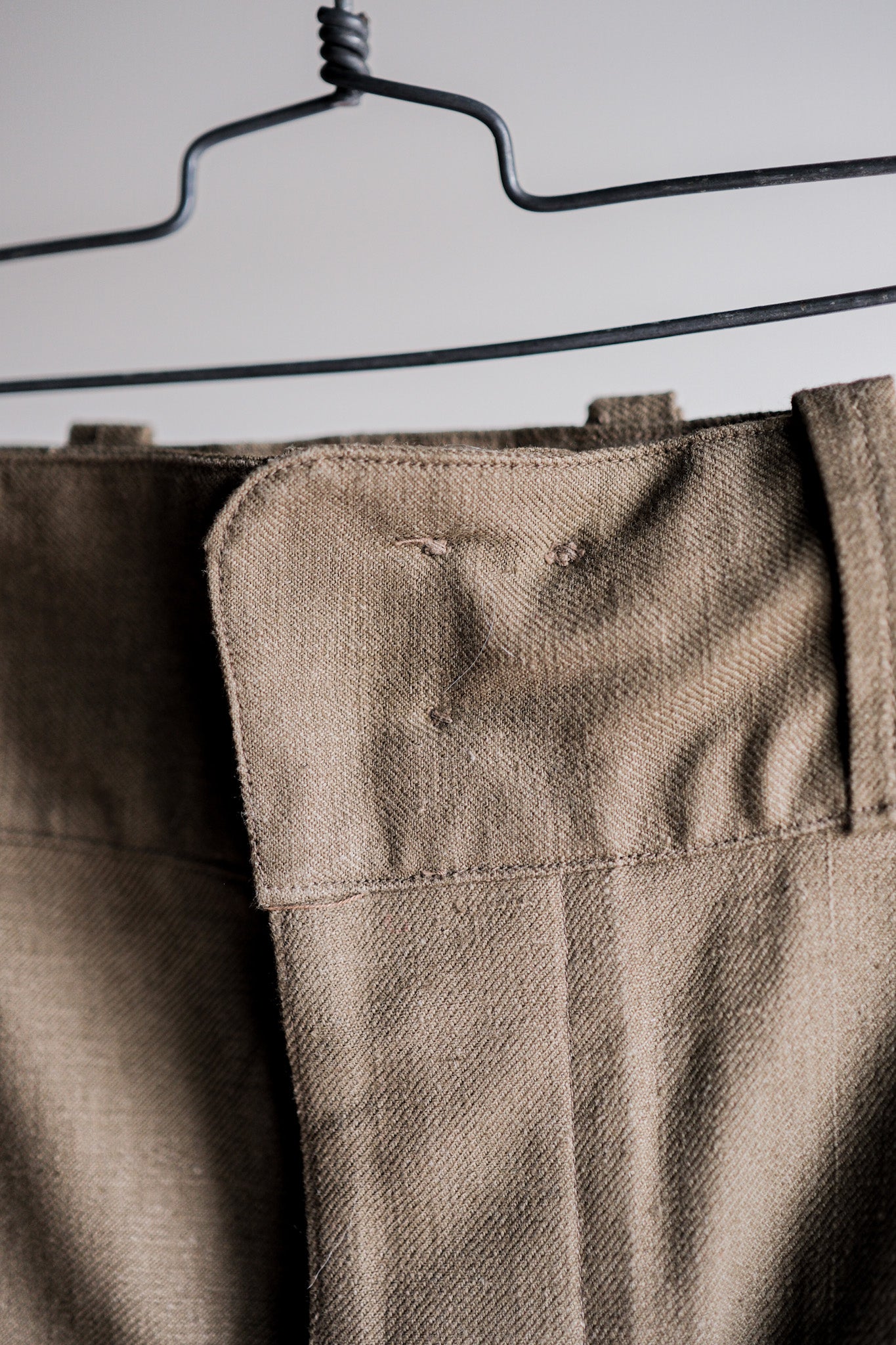 【~40's】French Army M47 Field Trousers Size.84M "1st Type" "Dead Stock"