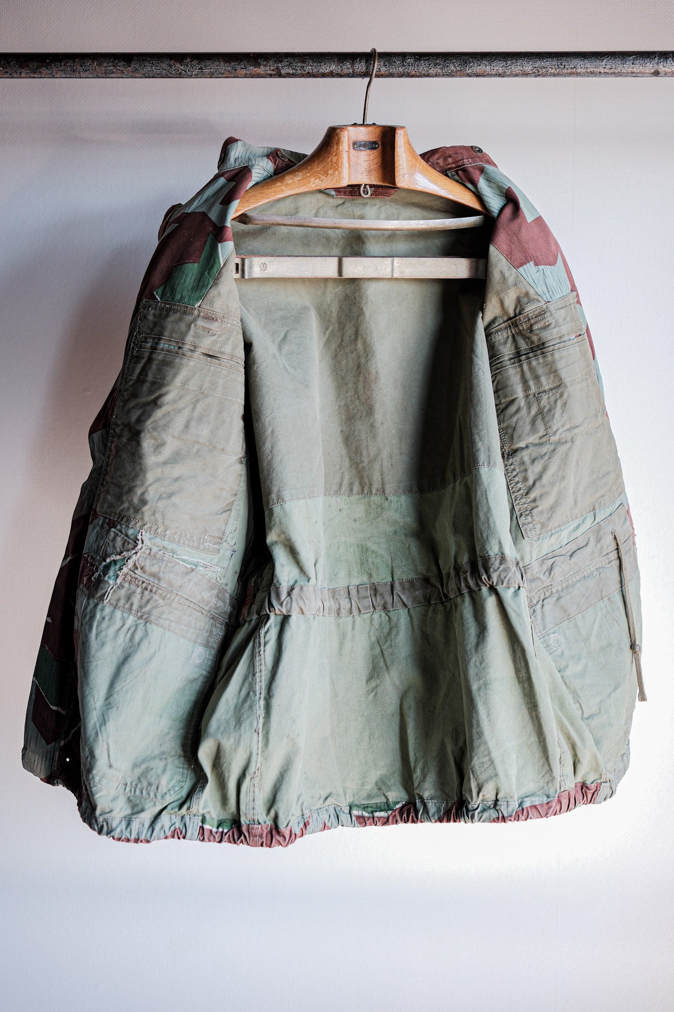 【~50's】German Army Splinter Camouflage Paratrooper Jacket