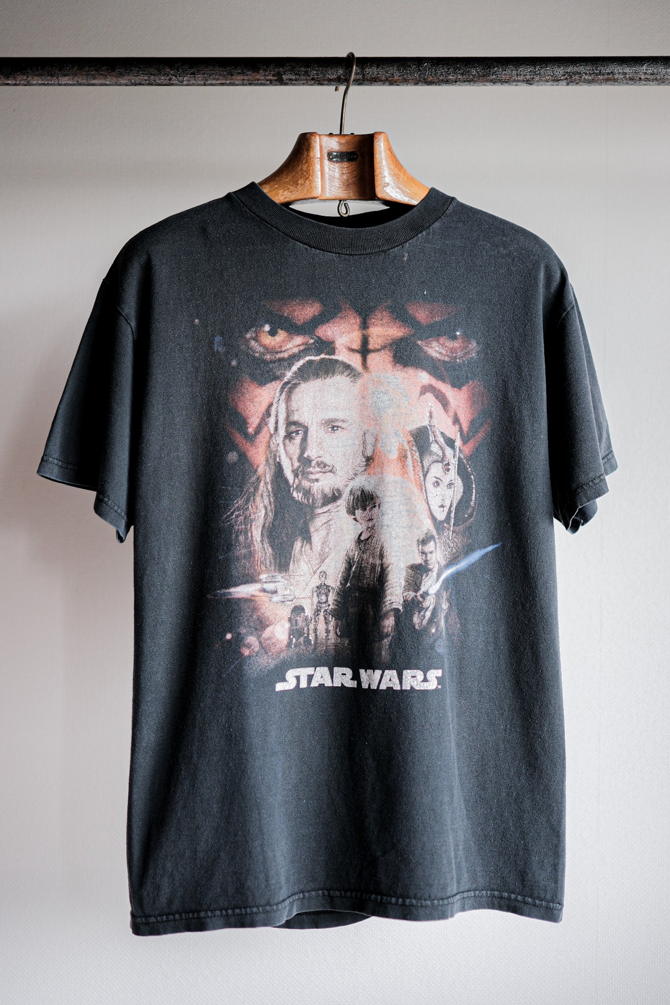 【~90's】Vintage Movie Print T-shirt Size.M "Star Wars Episode I"