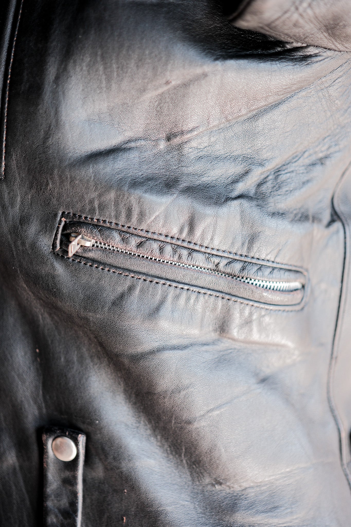 【~70’s】Lewis Leathers Riders Jacket Size.36 “Thunder Bolt”