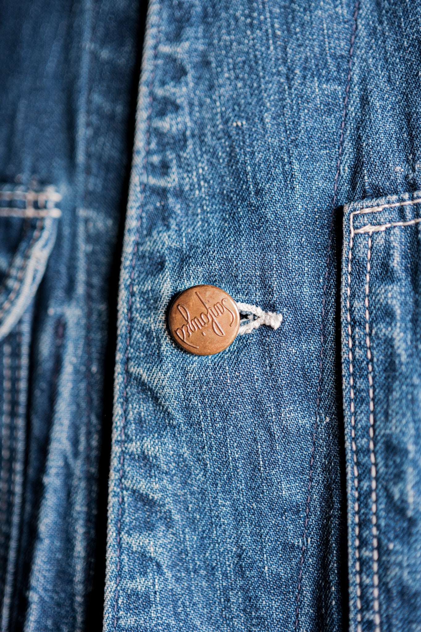 【~50's】American Vintage Denim Coverall "Sanforized"