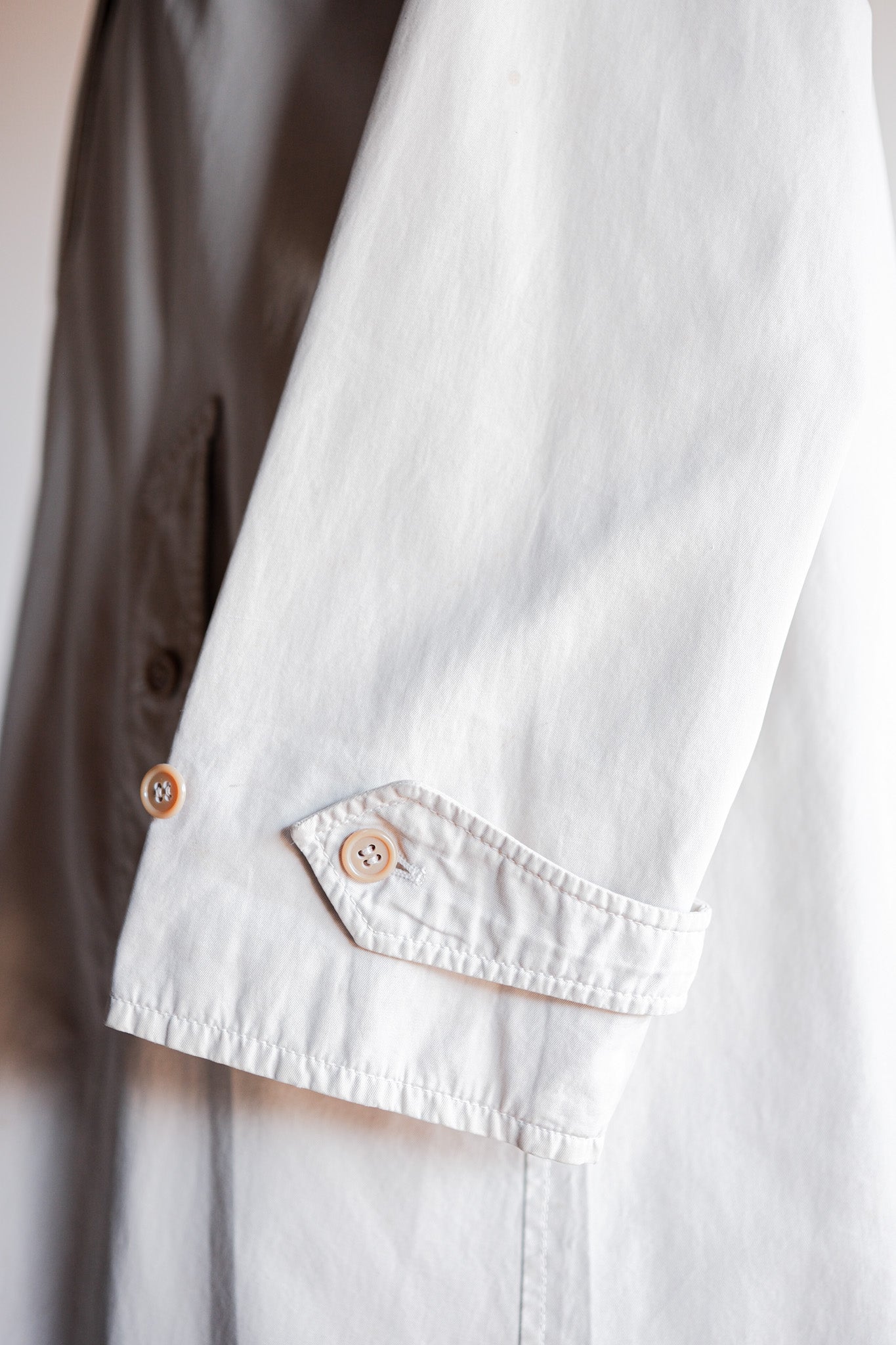 【~50's】Vintage Burberrys Single Raglan Balmacaan Coat C100 for Ladies "Made in France"