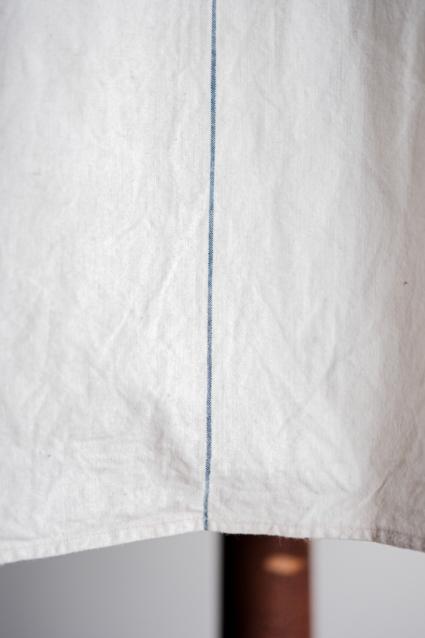 【Late 19th C】French Army of Africa Cotton Linen Coronial Shirt "Dead Stock"