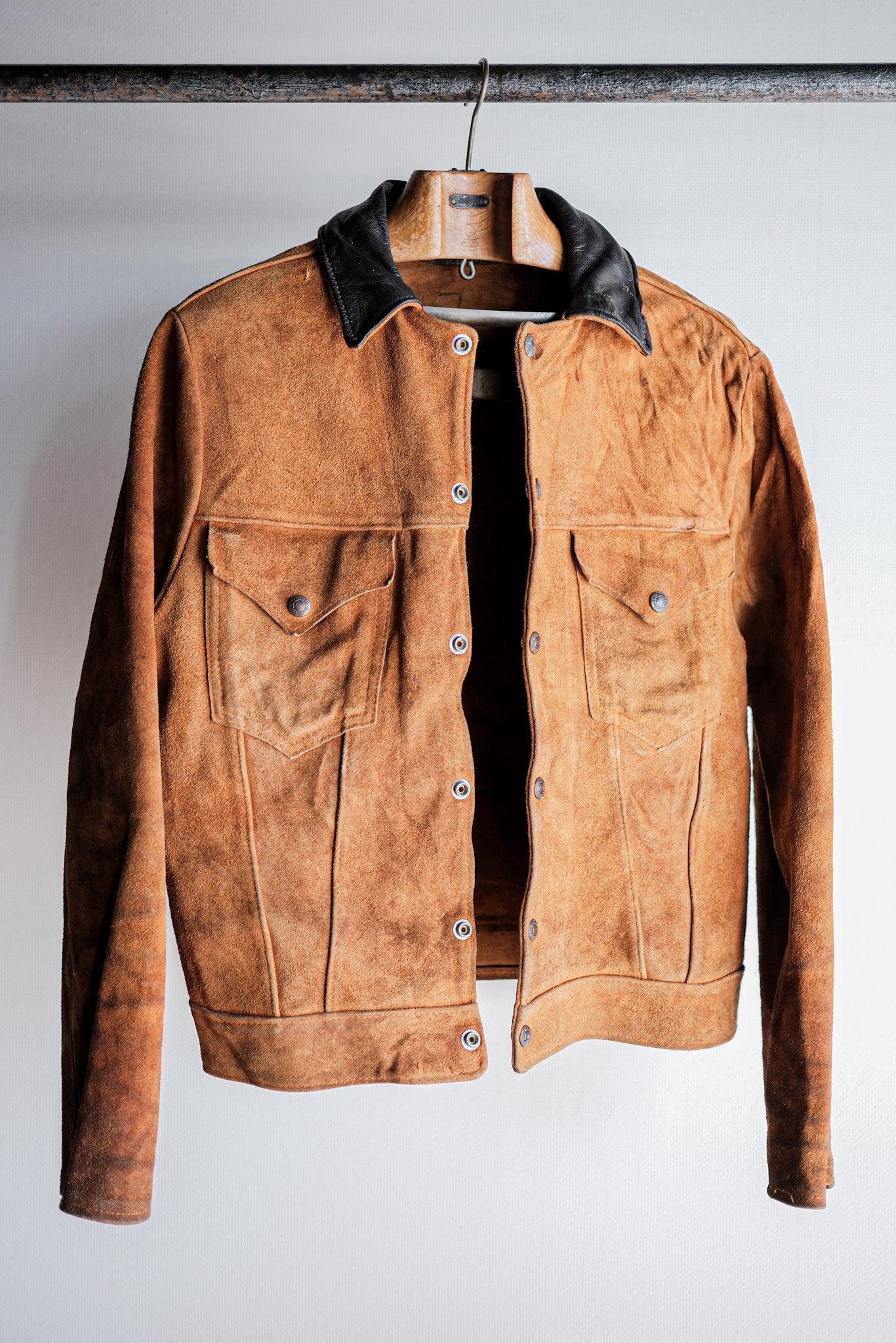 【~50’s】Vintage Levi’s Suede Leather Jacket "Short Horn"