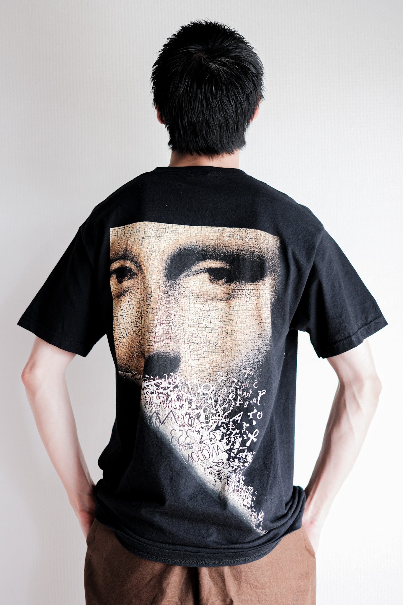 【~00's】Vintage Movie Print T-shirt Size.M "The Da Vinci Code"