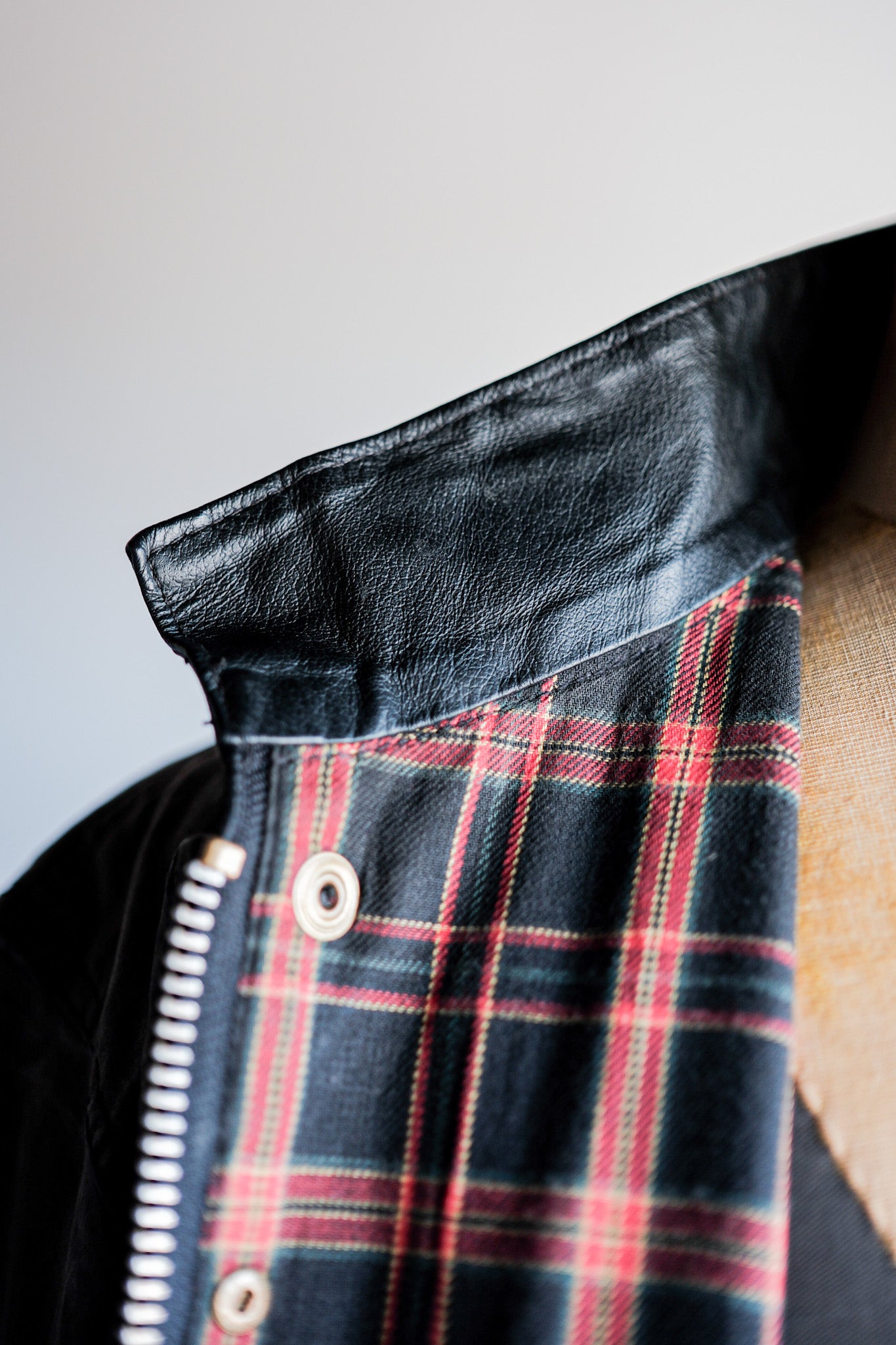 【~90's】Vintage Barbour "BEACON JACKET" 3 Crest "Unusual Lining"