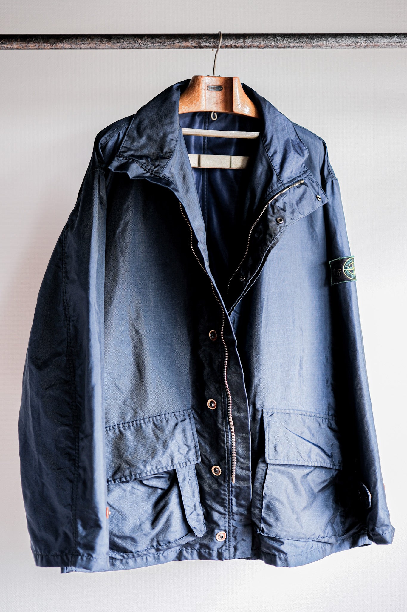 【~90’s】Old STONE ISLAND Nylon Jacket Size.XXL