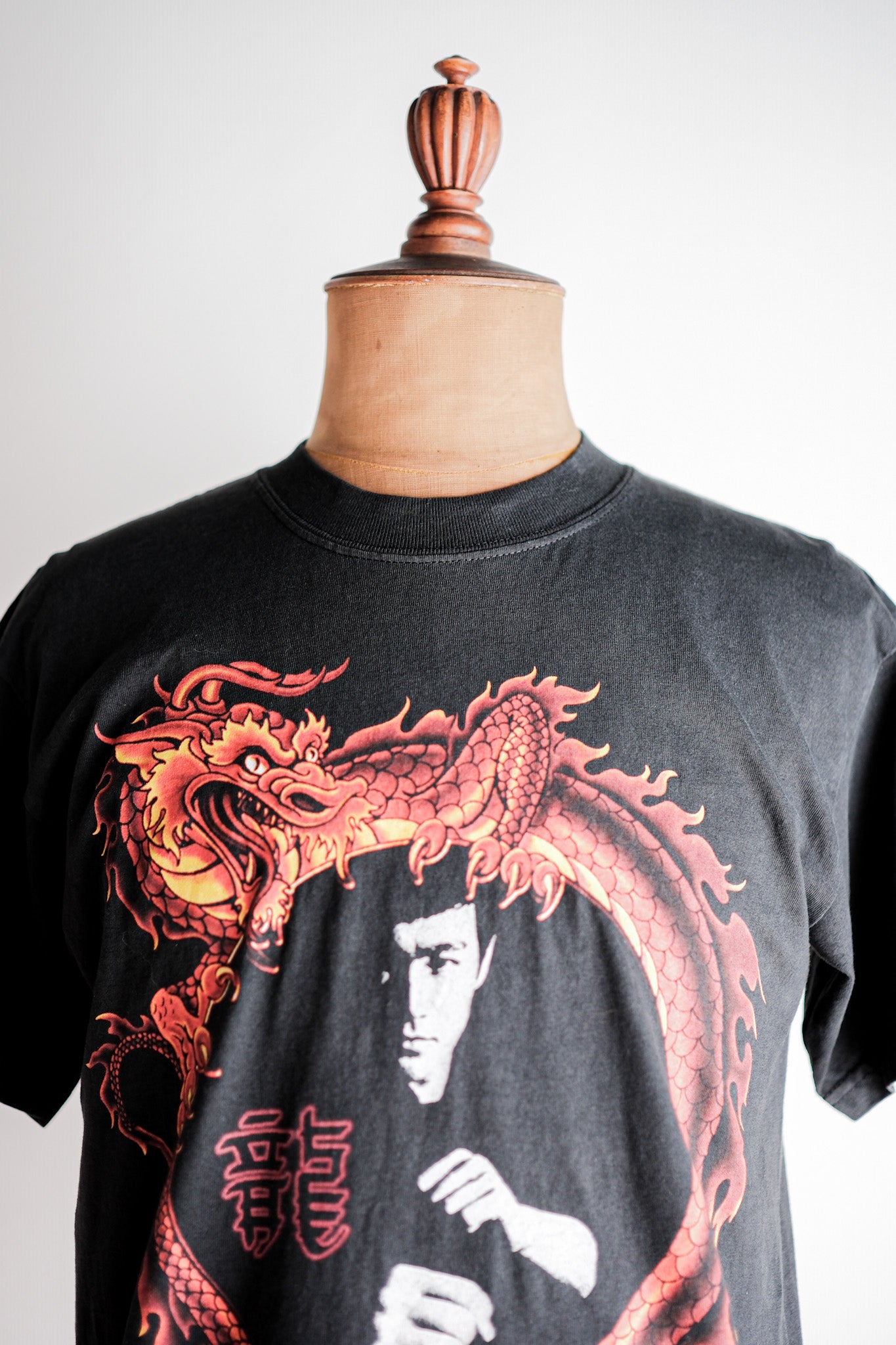 【~00's】Vintage Print T-shirt Size.M "Bruce Lee"