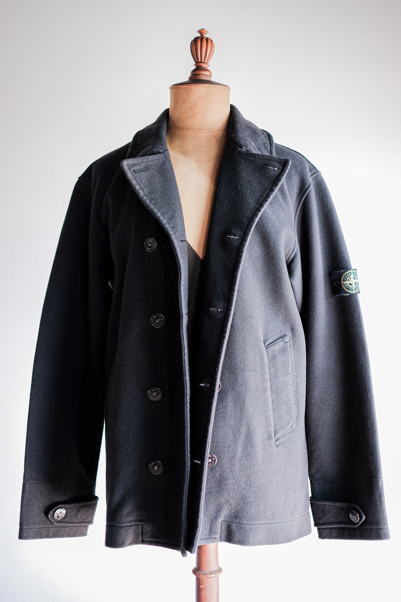 【06AW】Old STONE ISLAND Double Breasted Wool Jacket Size.L