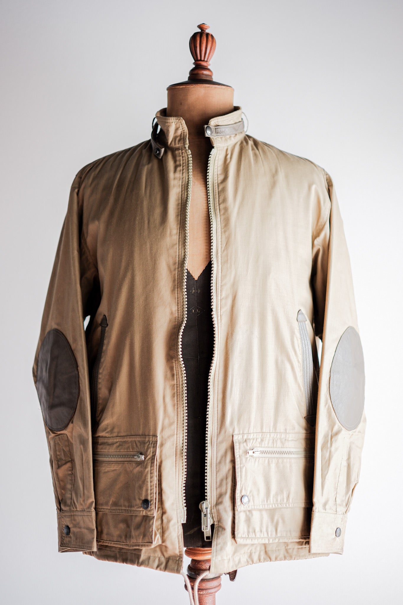 【~80's】French Vintage Hunting Jacket Size.46 "L'ESQUIMAU INTERNATIONAL"