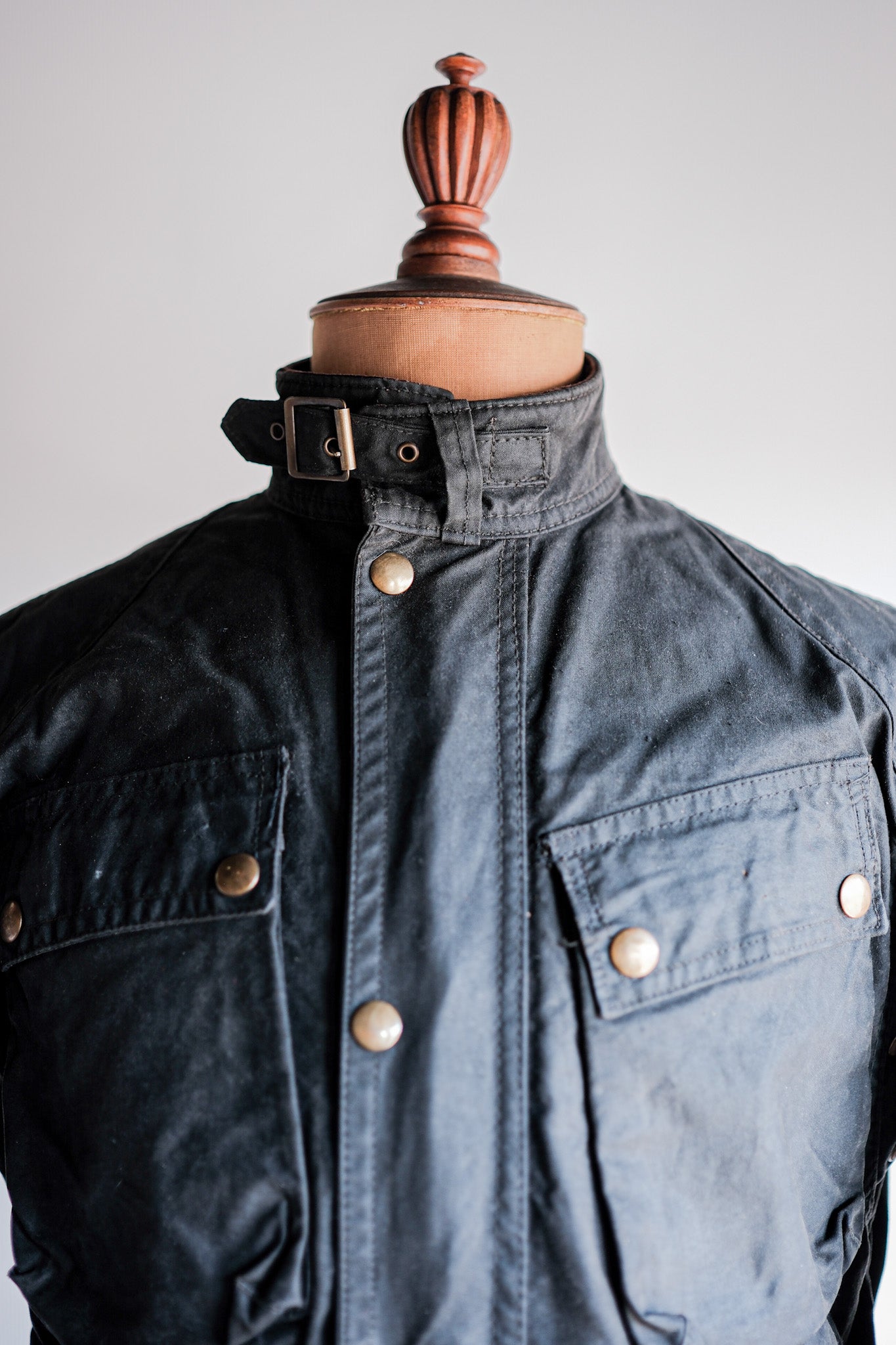 【~60's】Vintage Belstaff Waxed Jacket Size.34 "TRIALMASTER"