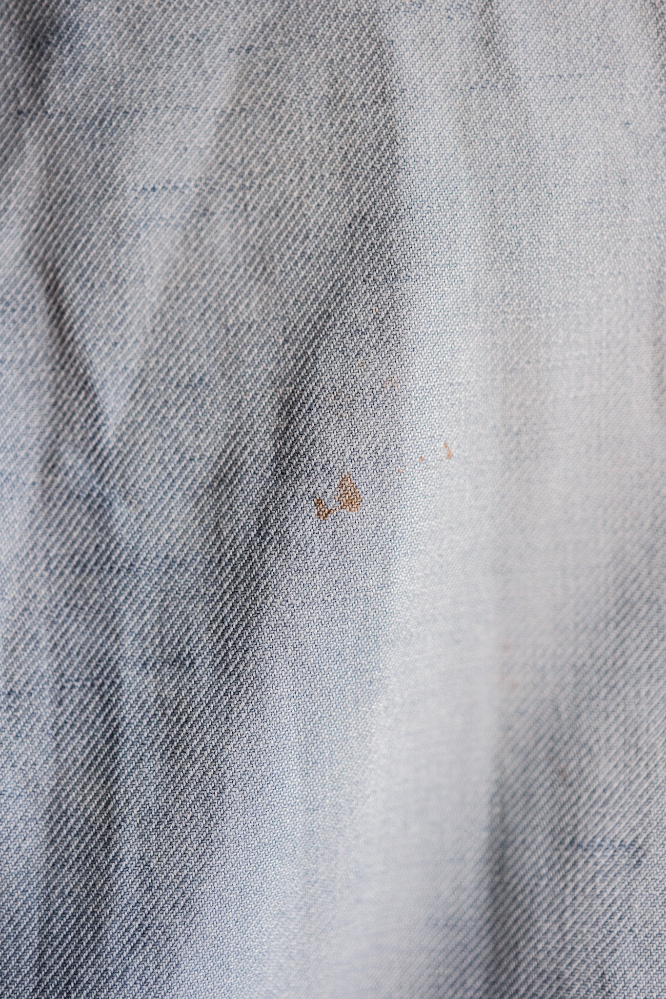 【~50’s】French Vintage Blue Cotton Twill Cyclist Jacket "Adolphe Lafont"