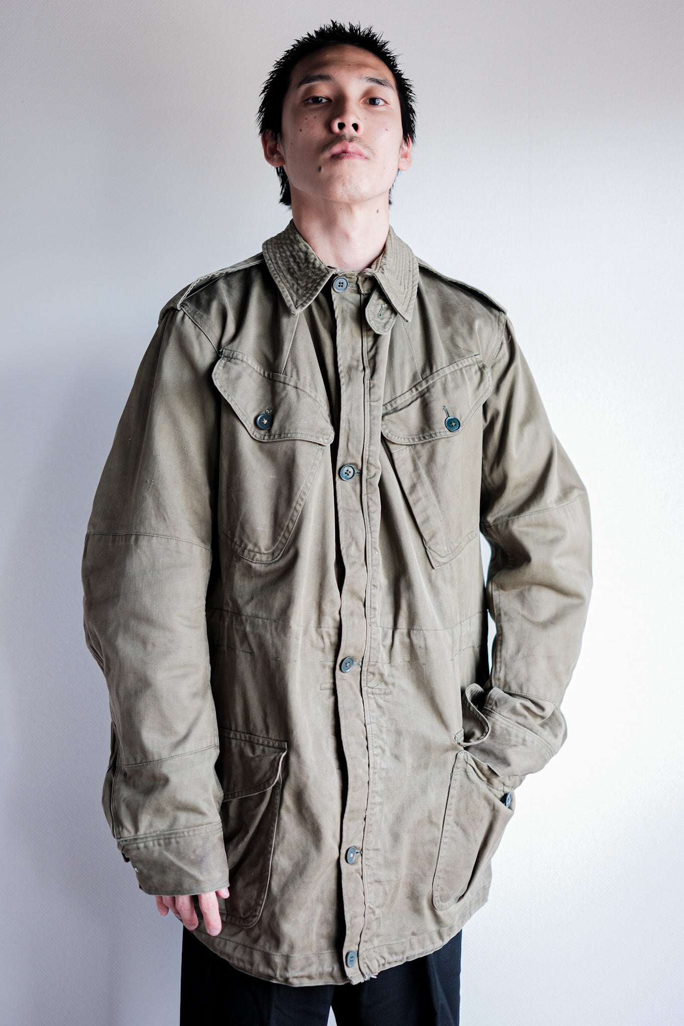 【~60's】British Army 1960 Pattern Combat Smock Size.7