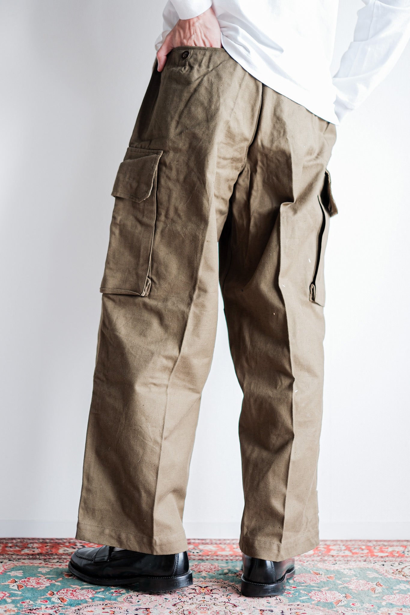 【~50's】French Army M47 Field Trousers Size.13 "Dead Stock"