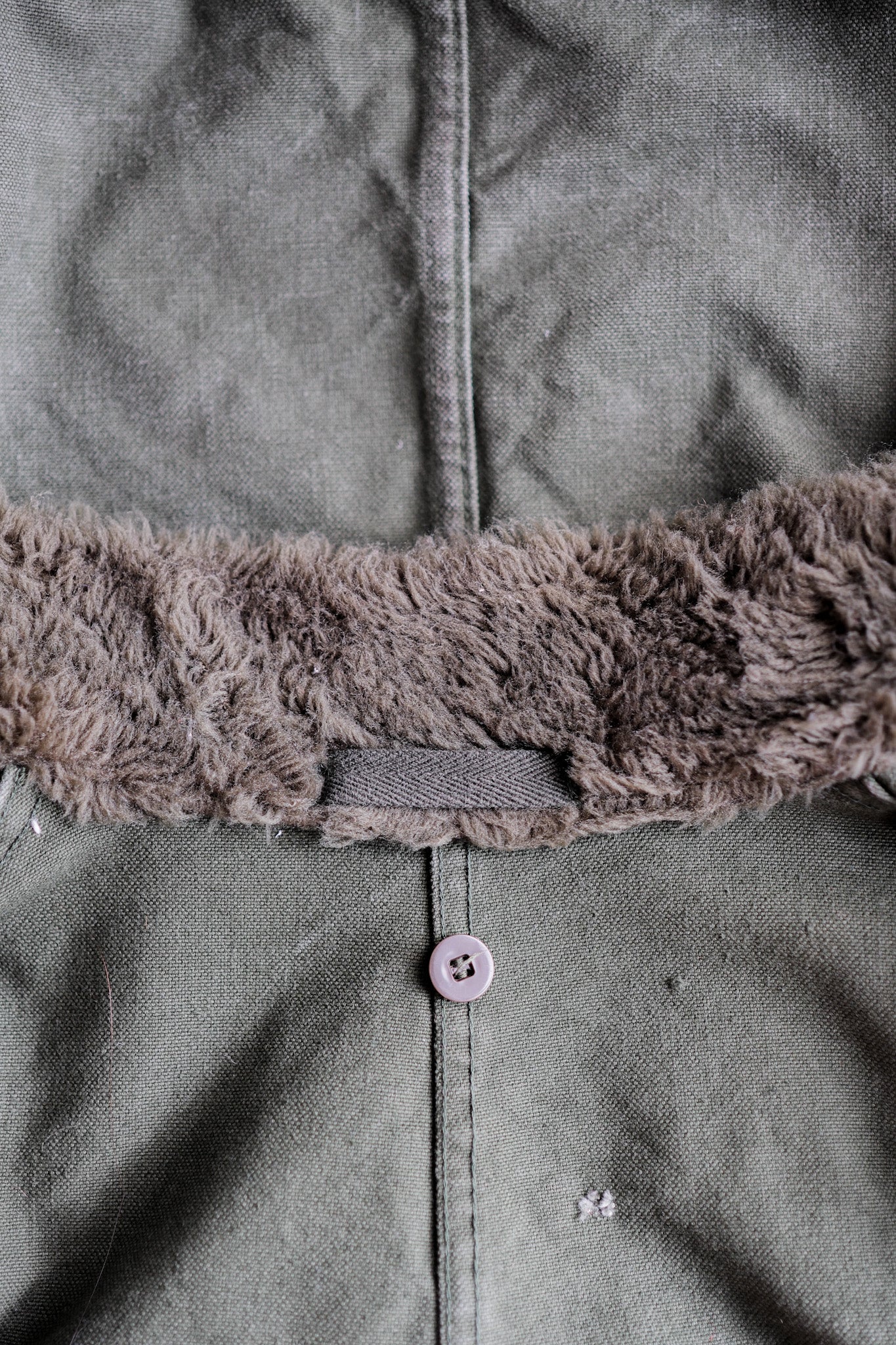 【~60's】Swedish Army Dispatch Rider Motorcycle Jacket Size.C56