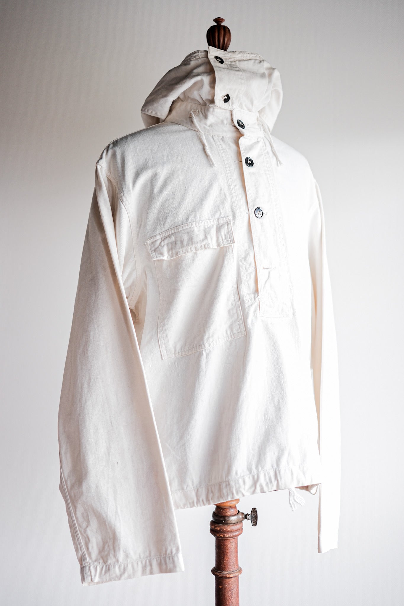 【~40's】U.S.NAVY Salvage Parka Size.M "Early Type"