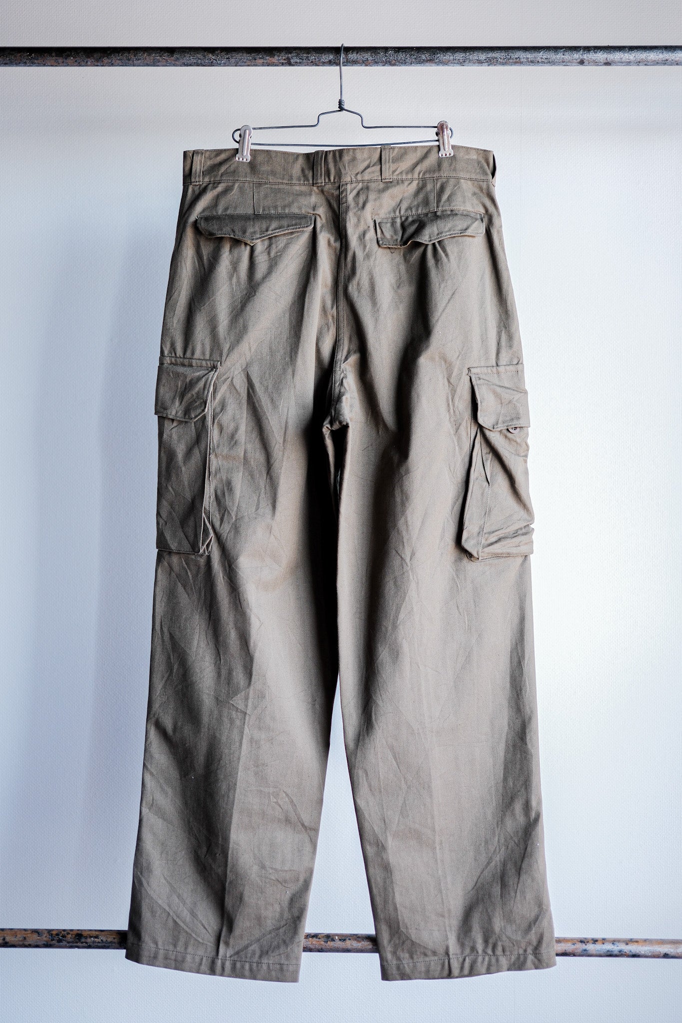 【~60's】French Army M47 Field Trousers Size.84M "Dead Stock"