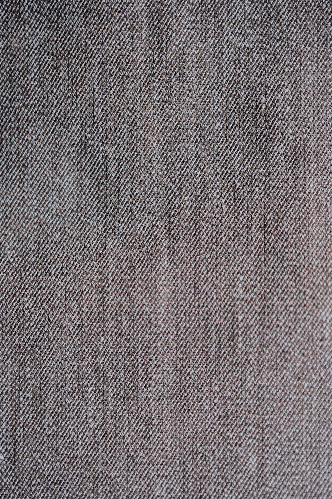 【~50's】Europe Vintage Salt & Pepper Cotton Smock "Dead Stock"