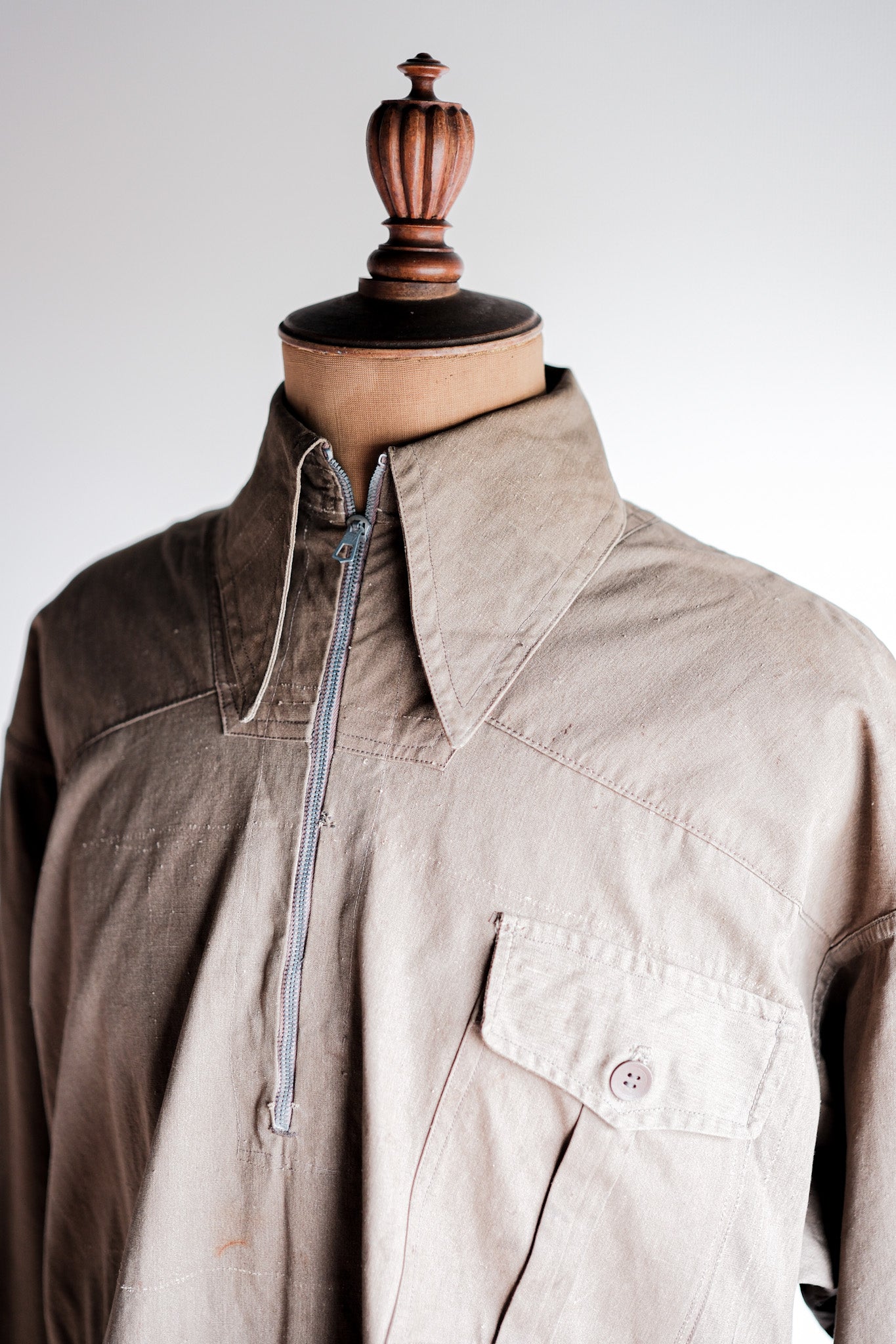 【~40's】German Army M42 Gebirgsjäger Reversible Windbluse "1st Type" "Original Modified"