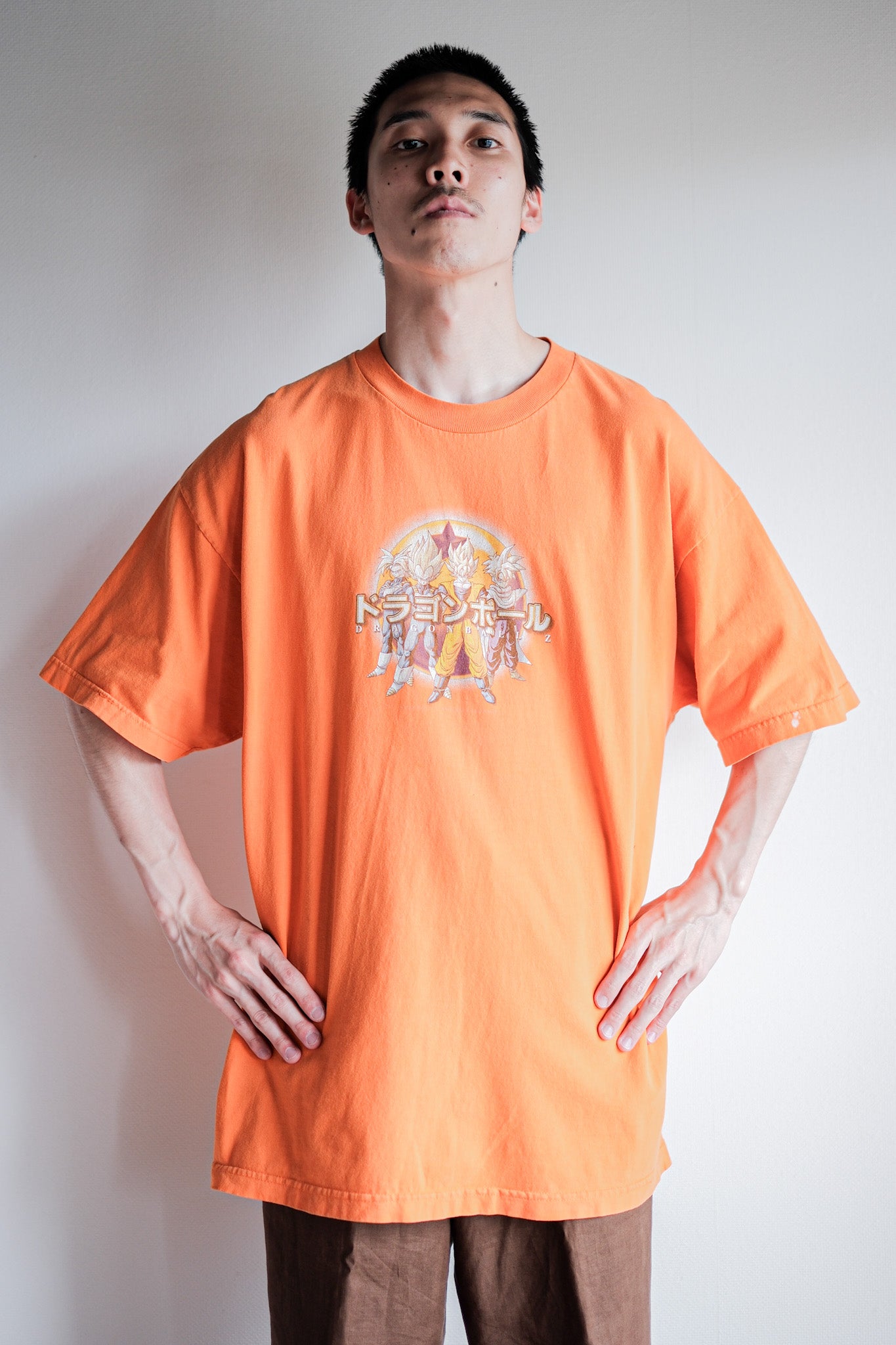 【~90's】Vintage Anime Print T-shirt Size.XL "Dragon Ball" "Made in U.S.A."
