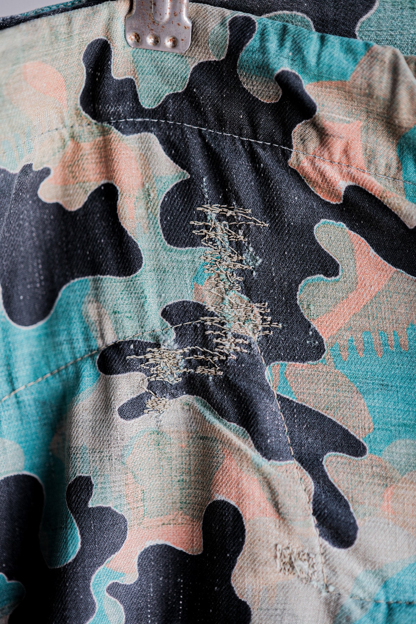 【~50's】Czechoslovakian Army Dubaky Camouflage Reversible Trousers