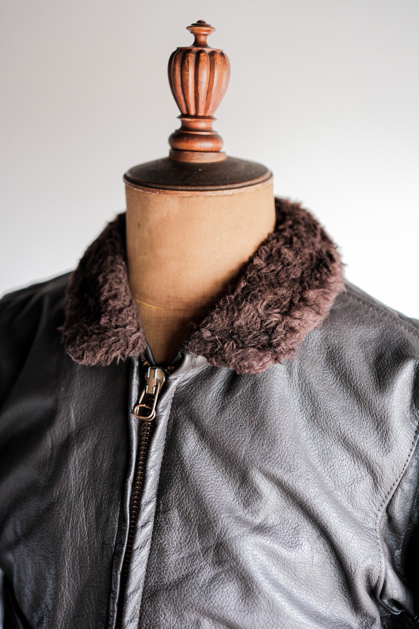 【~60's】U.S.NAVY G-1 Leather Flight Jacket Size.36