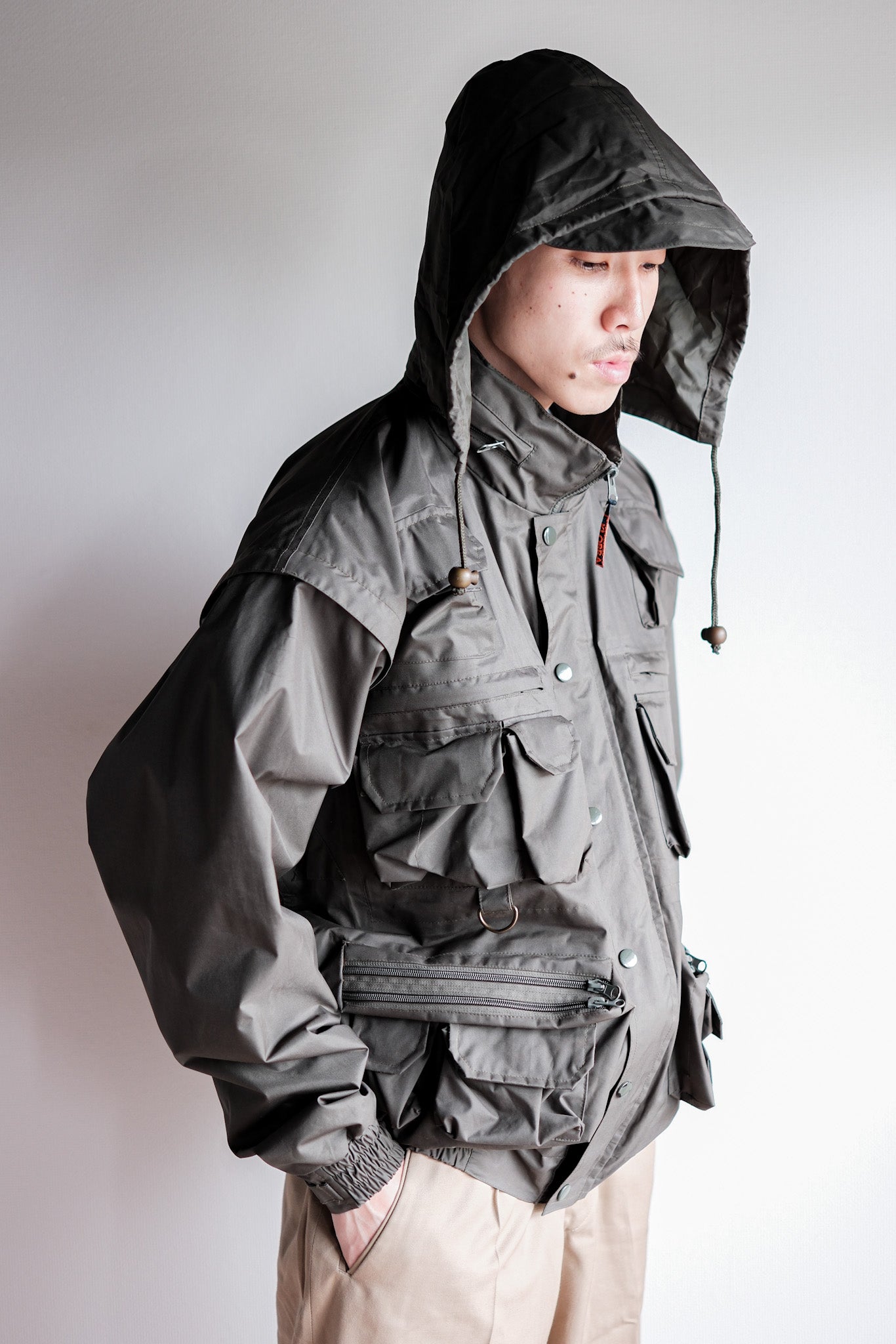 【~90's】British Vintage Fishing Jacket Size.M "KLOBBA"