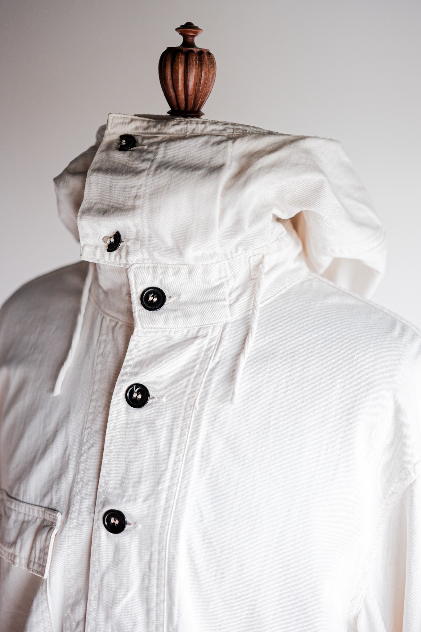 【~40's】U.S.NAVY Salvage Parka Size.M "Early Type"