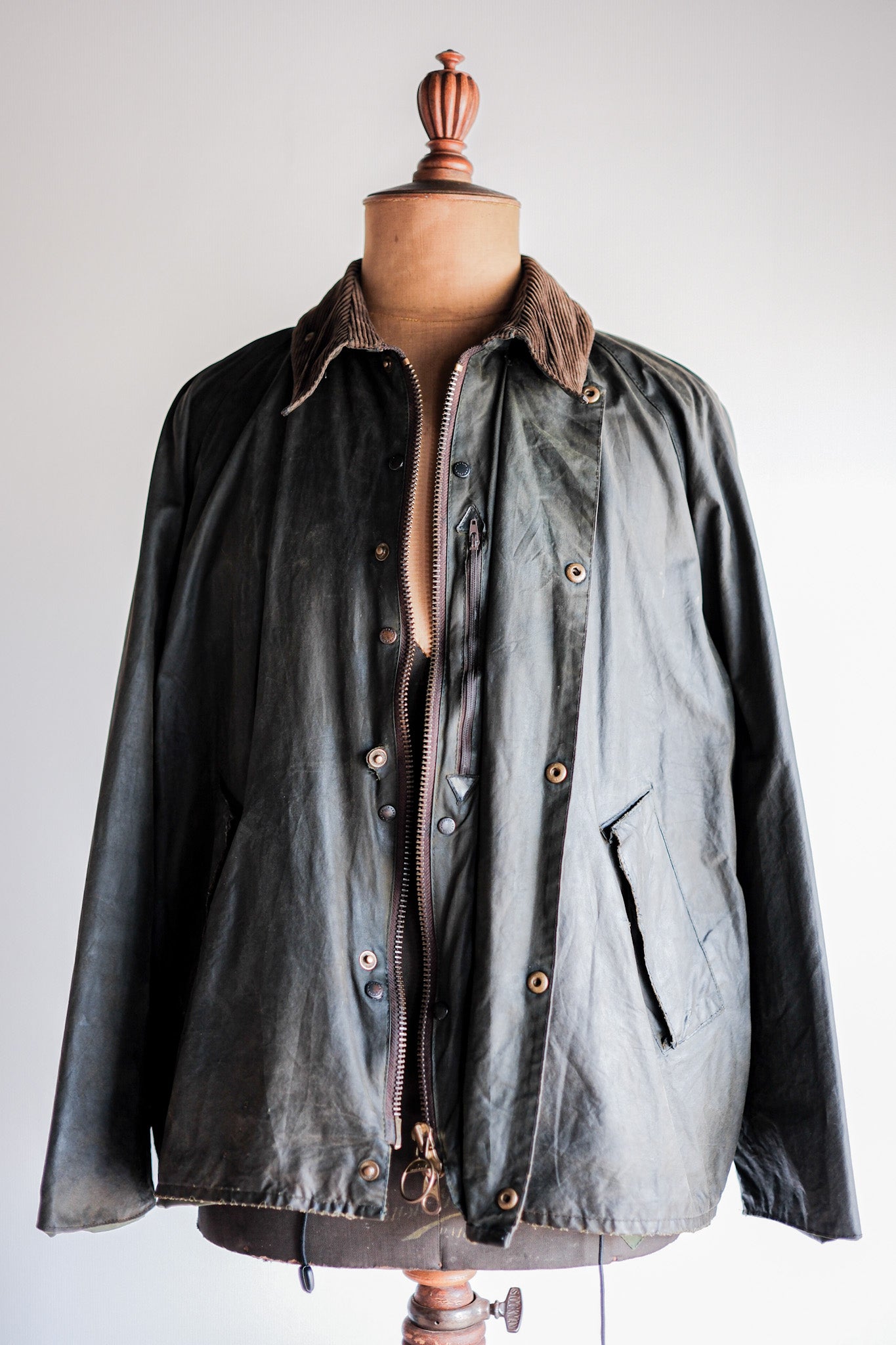 【~00's】Vintage Barbour "BEAULIEU JACKET" 3 Crest Size.42