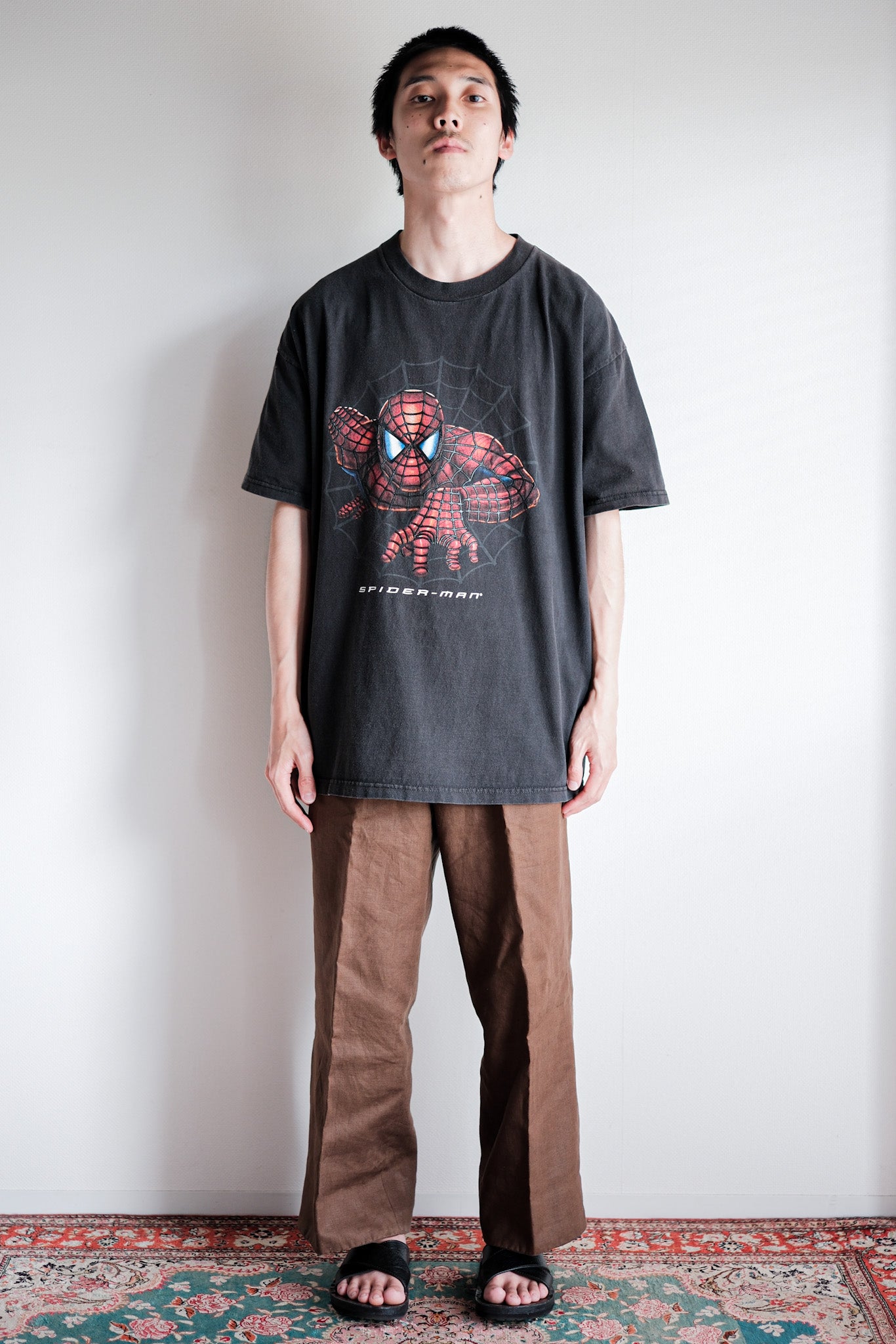 【~00's】Vintage Movie Print T-shirt Size.XL "Spider-Man" "Made in U.S.A."