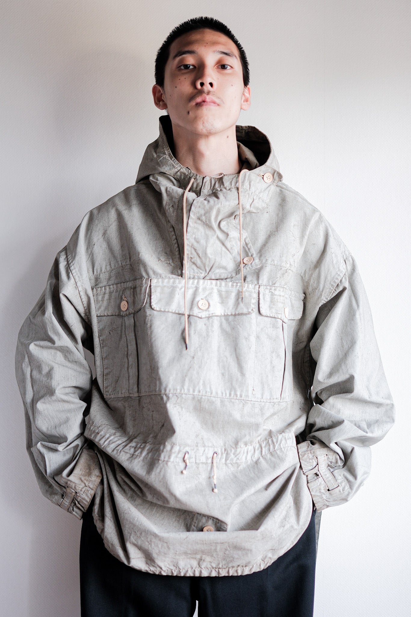 【~40's】German Army M42 Gebirgsjäger Reversible Windbluse "2nd Type"