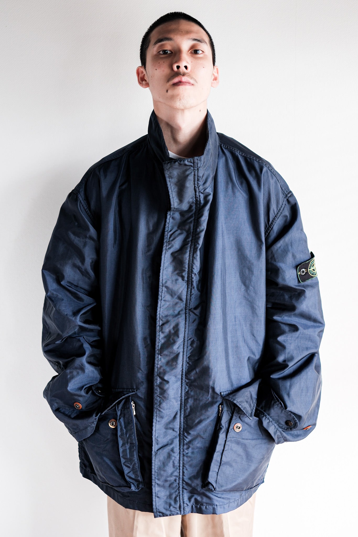 【~90’s】Old STONE ISLAND Nylon Jacket Size.XXL