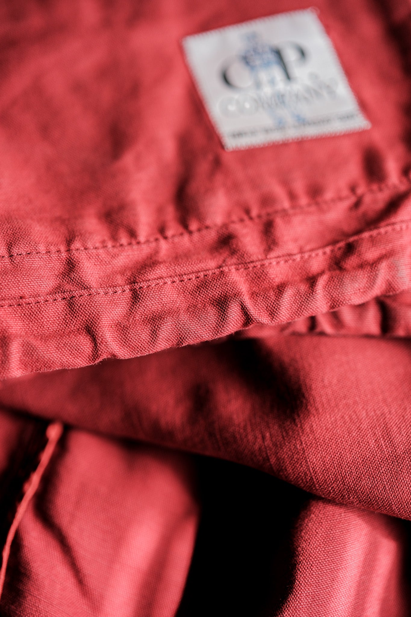 【~80’s】Old C.P.Company Garment Dyed Cotton Linen Parka Size.48