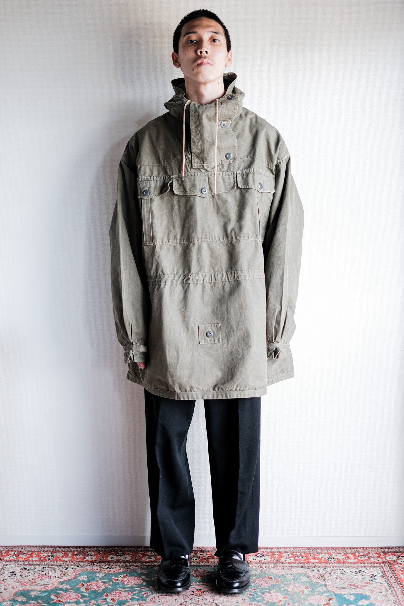 【~40's】German Army M42 Gebirgsjäger Reversible Windbluse "2nd Type"