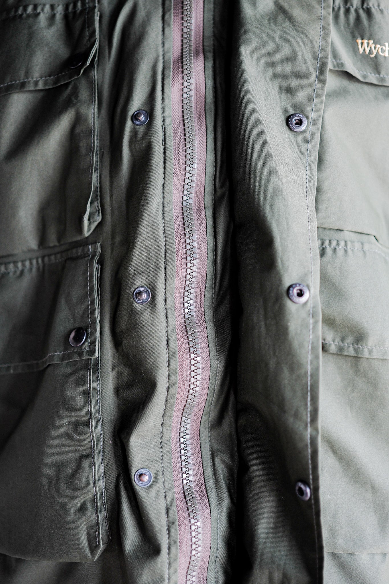 【~90's】British Vintage AQUATEX Fishing Jacket Size.XL "Wychwood"