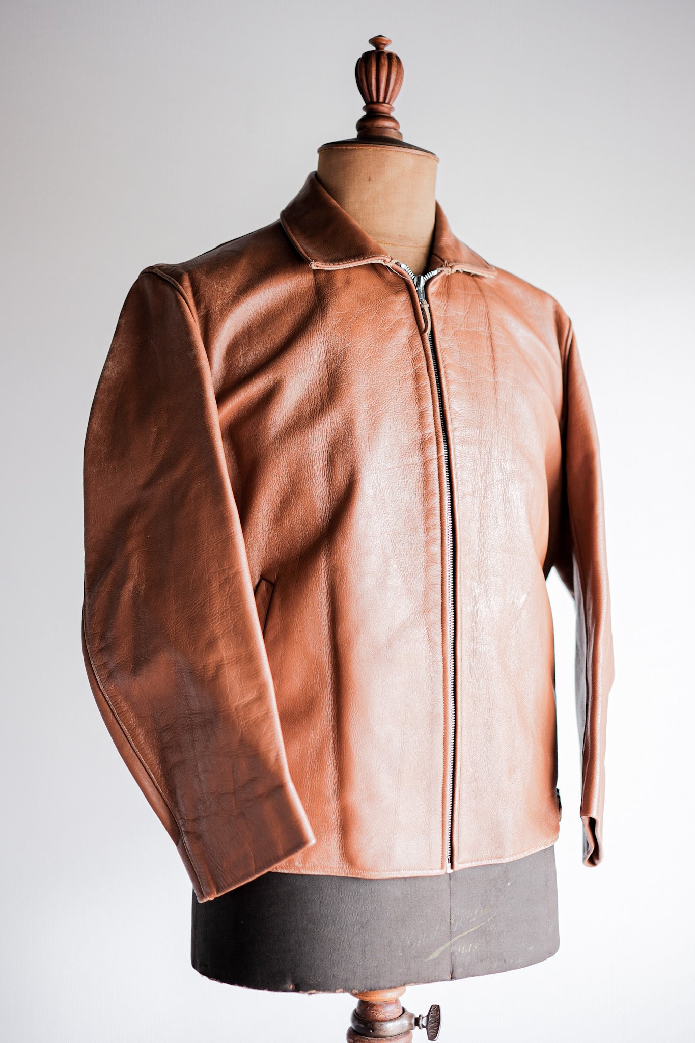 【~50’s】German Vintage Leather Jacket