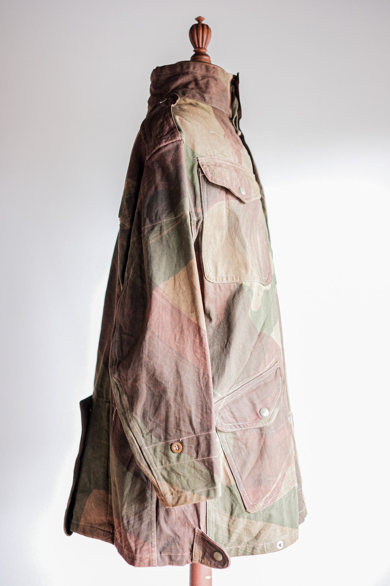 【~50's】British Army Airborne Troops Brushstroke Camouflage Denison Smock Size.3 "SAS"