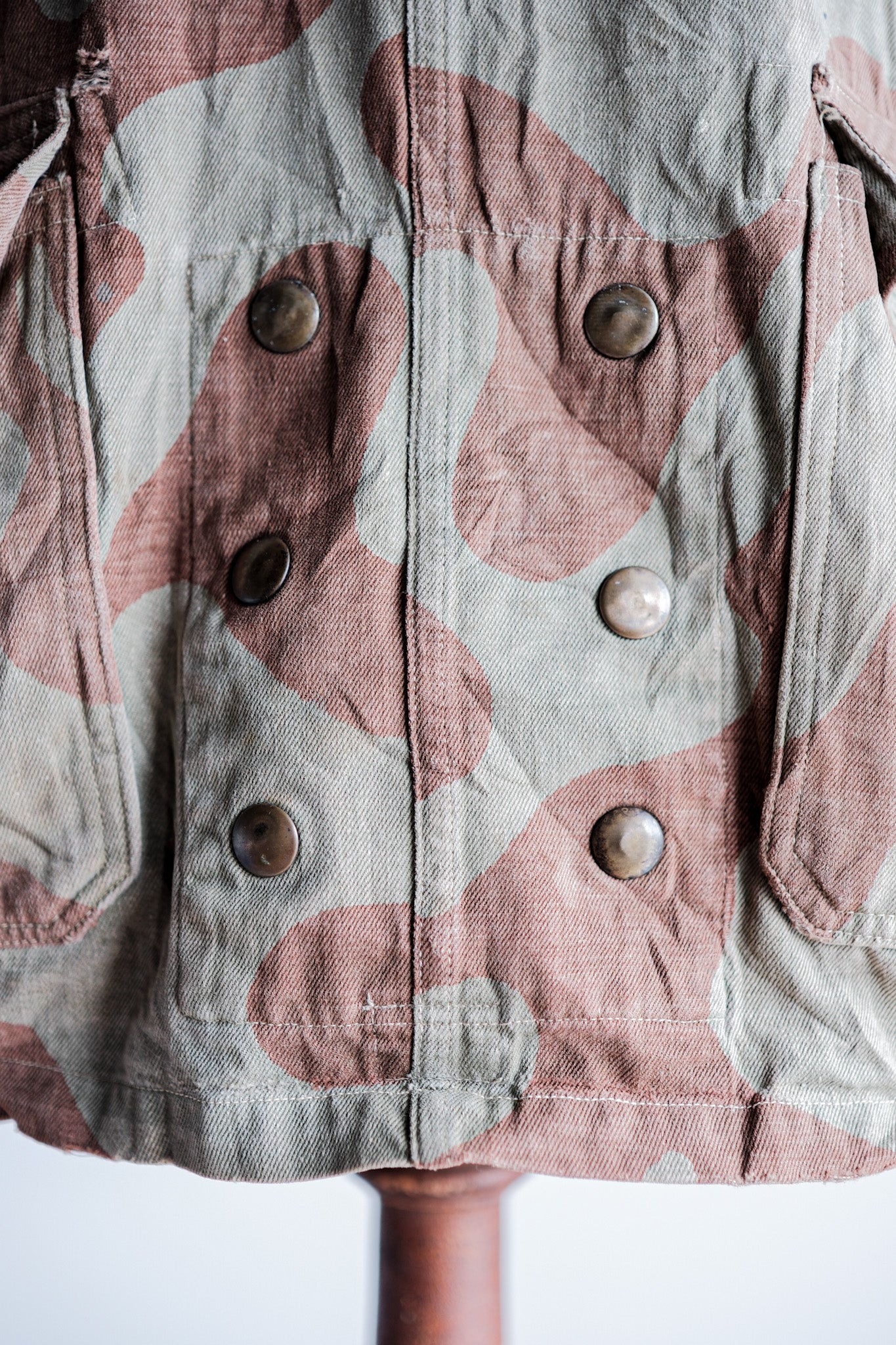 【~50's】Belgium Army Bataillon de Corée Camouflage Denison Smock