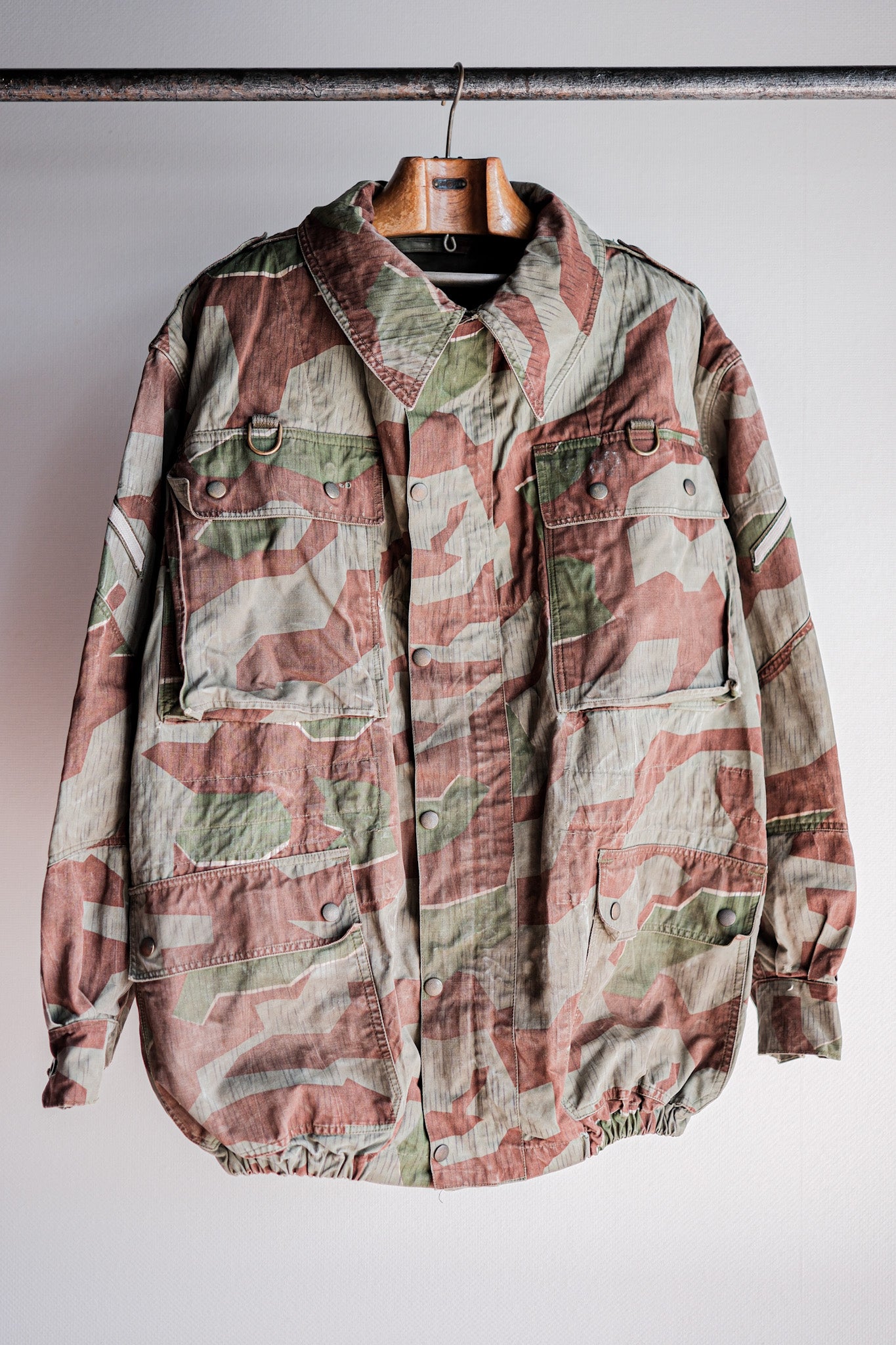 【~50's】German Army Splinter Camouflage Paratrooper Jacket
