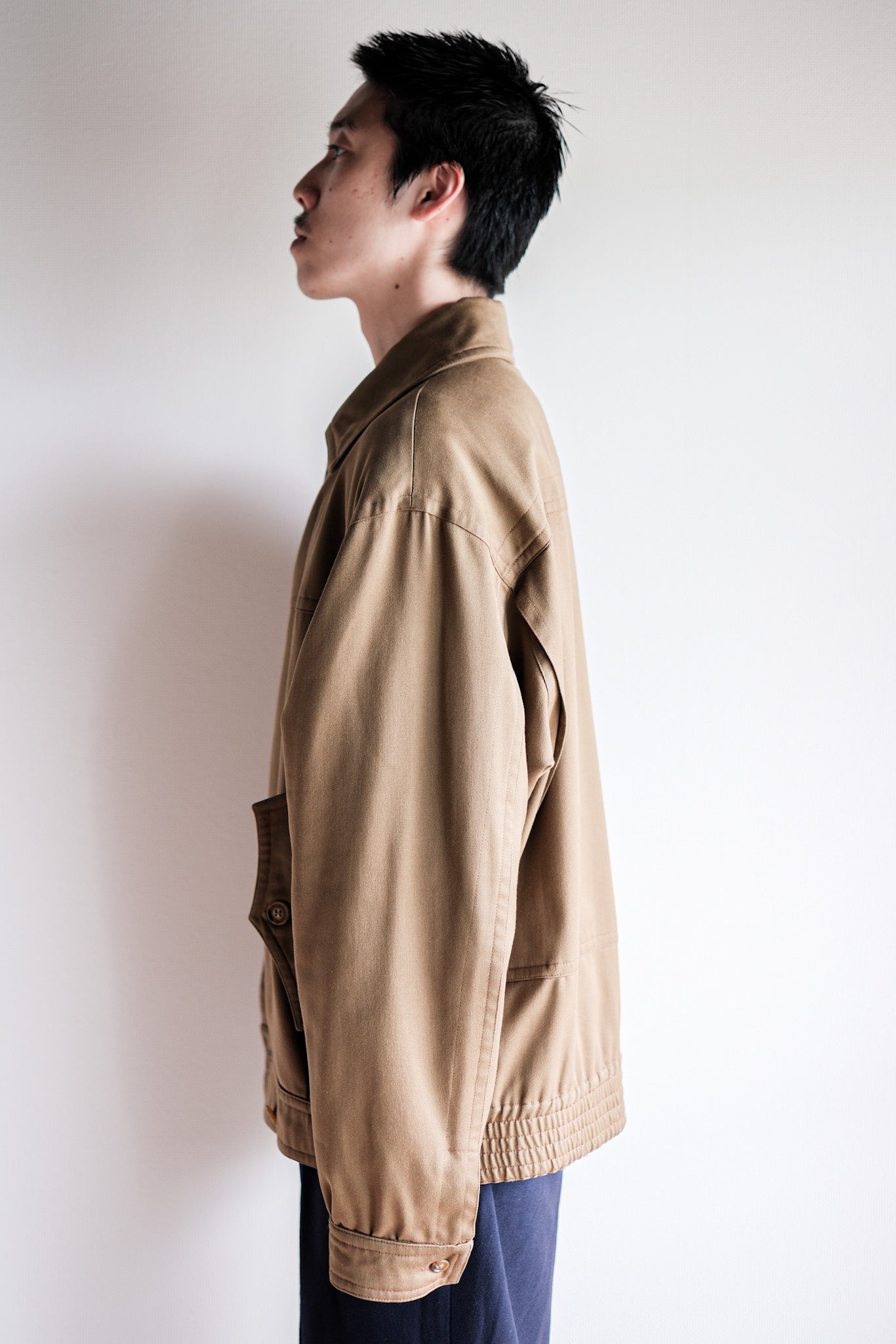 【~80’s】Old LOEWE Cotton Blouson Size.52
