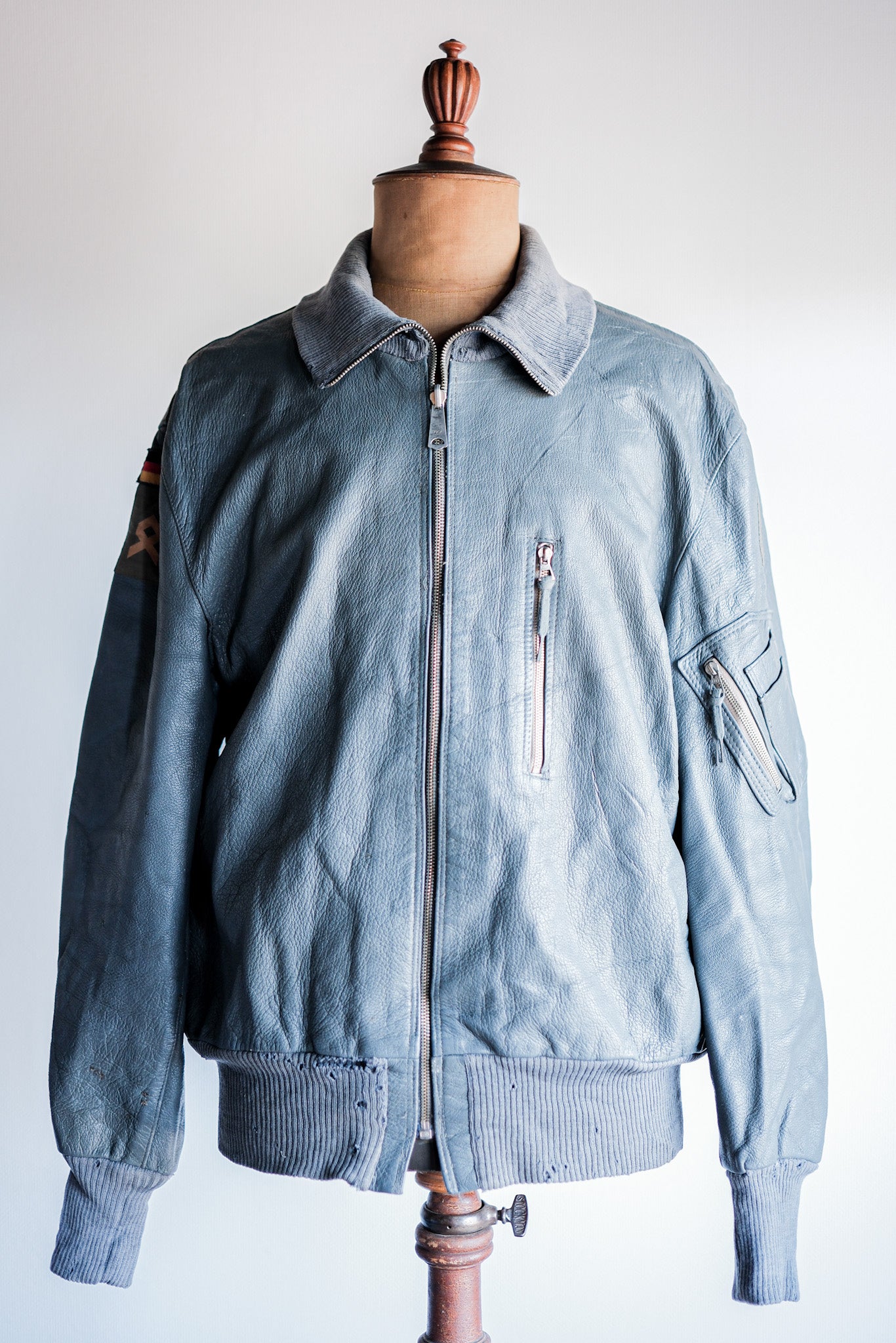 【~60’s】West German Air Force Pilot Leather Jacket