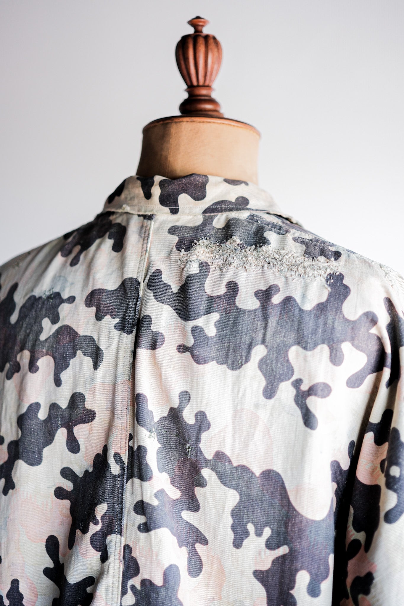 【~50's】Czechoslovakian Army Dubaky Camouflage Reversible Smock