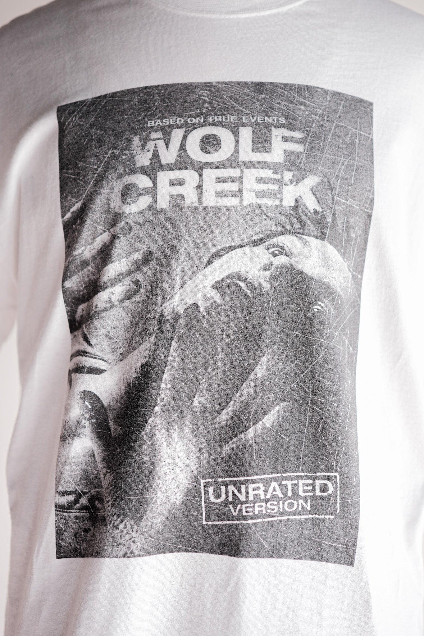 【~00's】Vintage Movie Print T-shirt Size.L "WOLF CREEK"