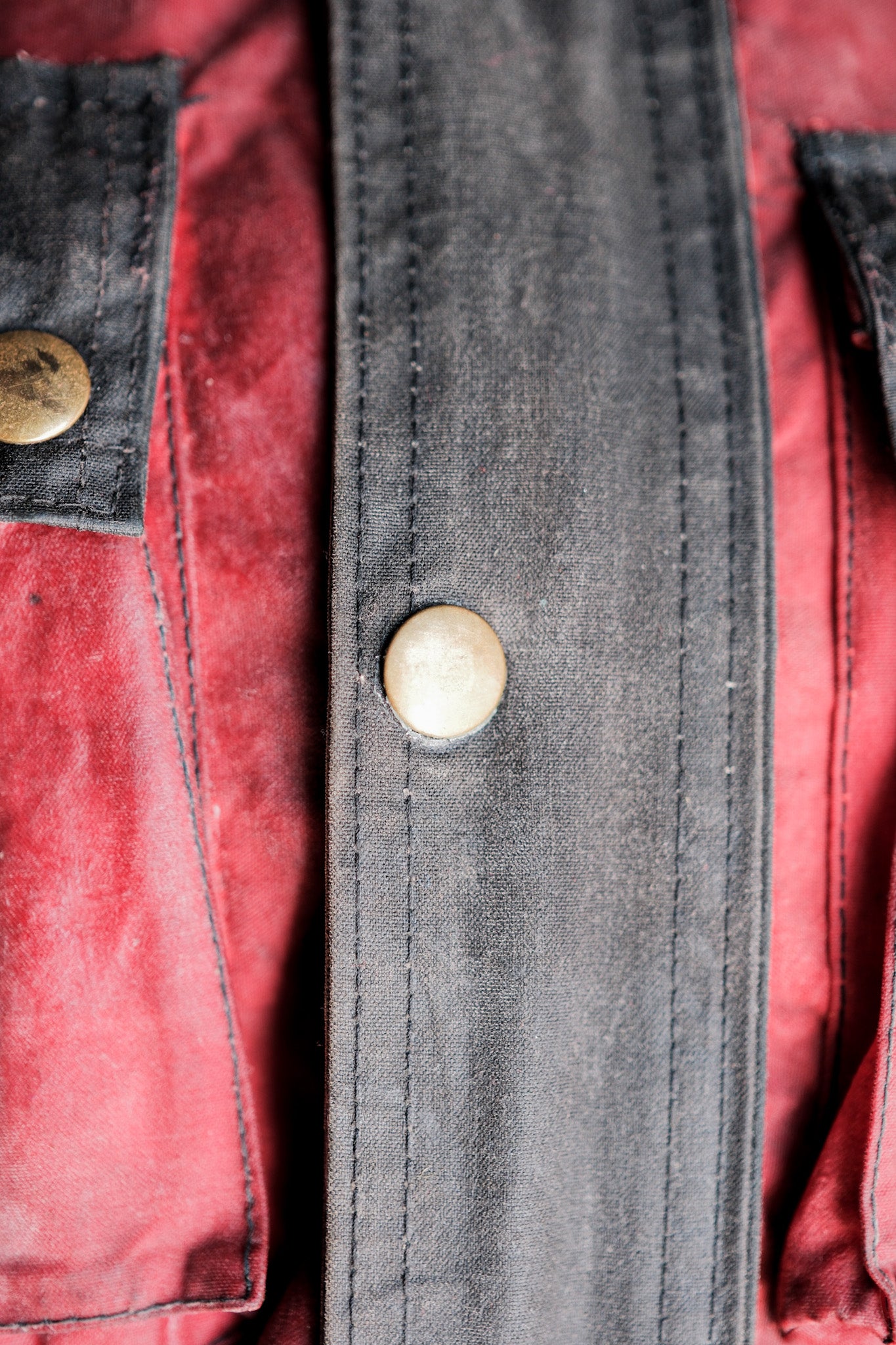 【~70's】Vintage Belstaff 2 Tone Red Waxed Jacket “TRIALMASTER" “Custom Order”