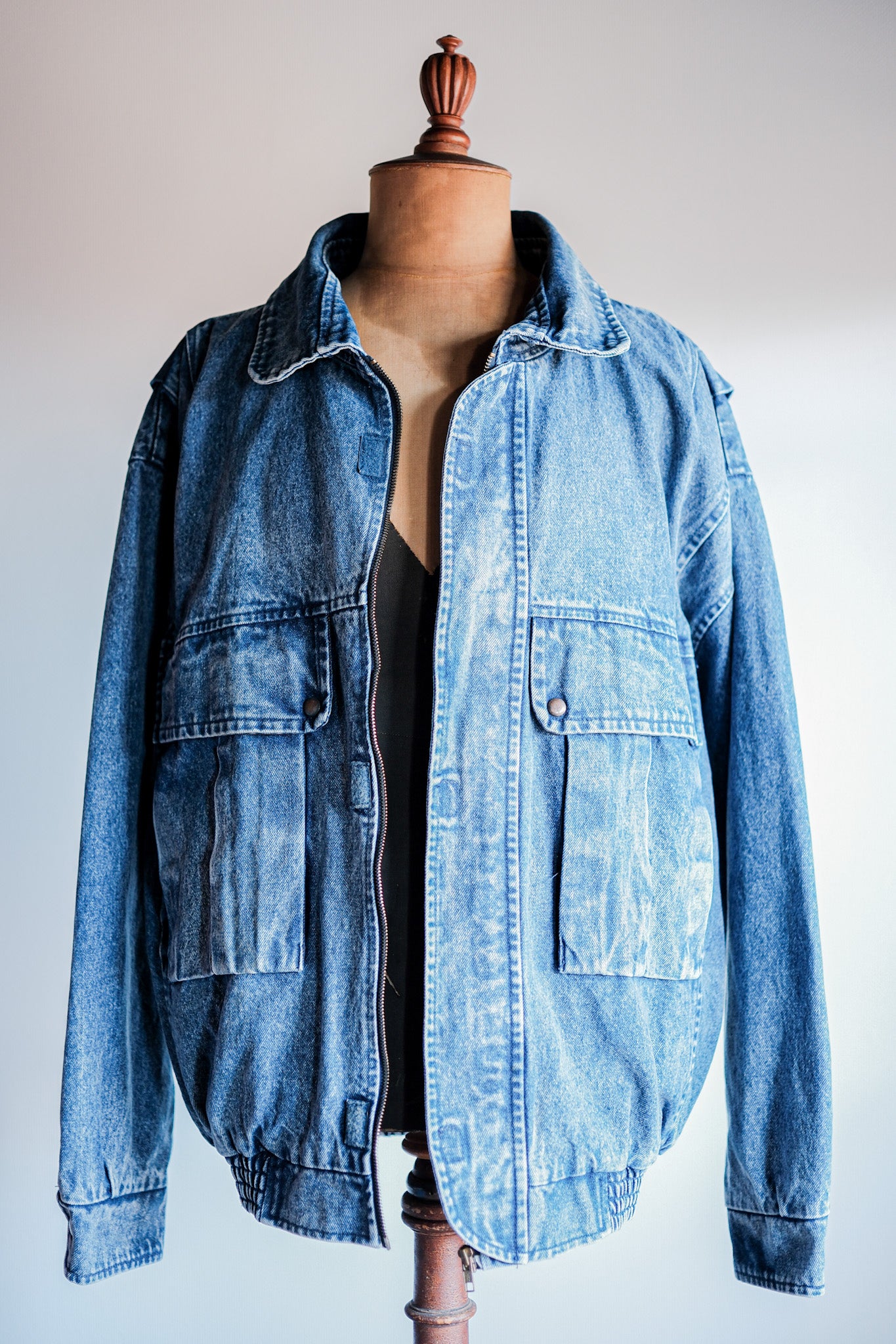【~80's】Italian Vintage Denim Jacket