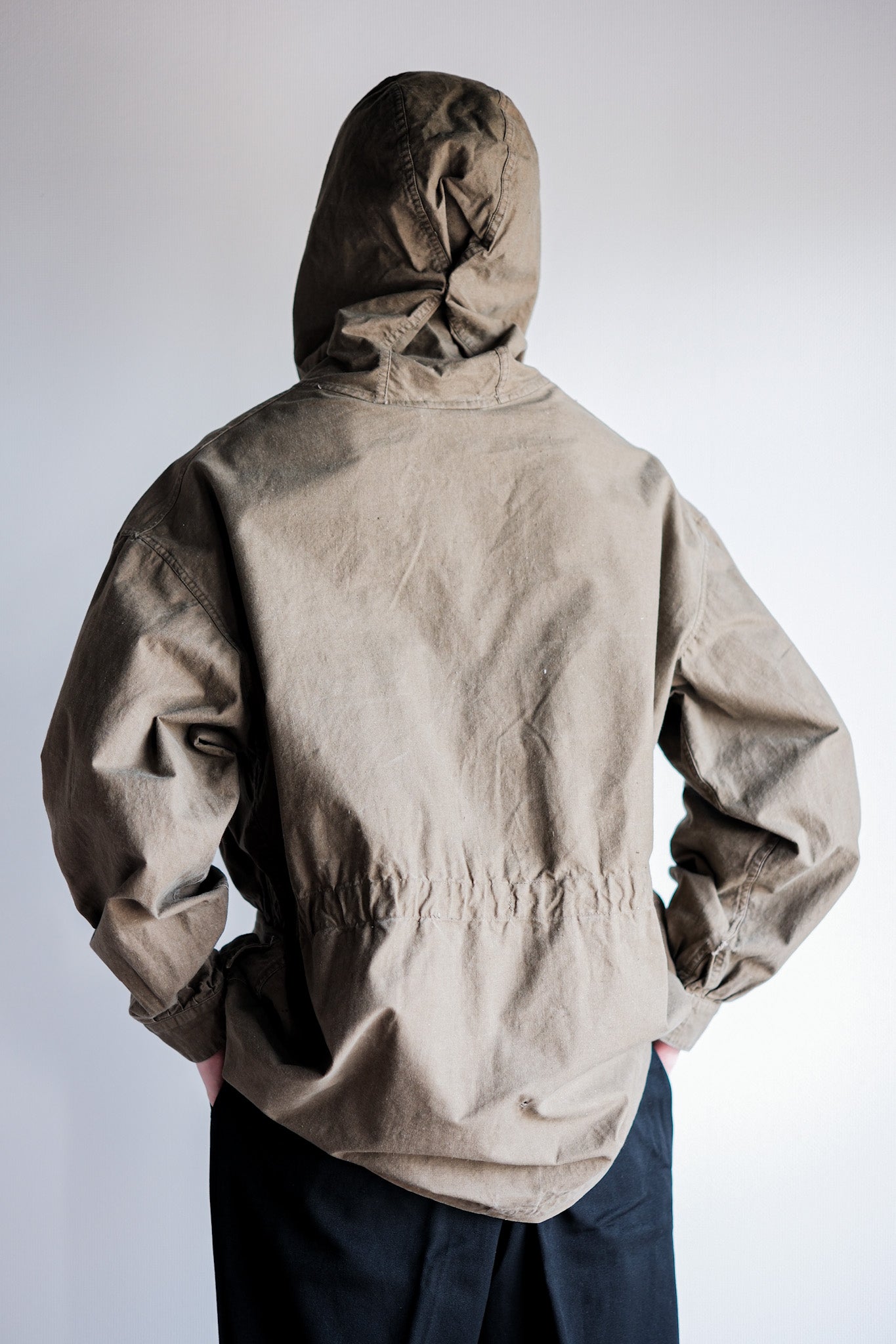 【~60's】French Army Alpine Mountain Smock Parka Size.22 "Modified"