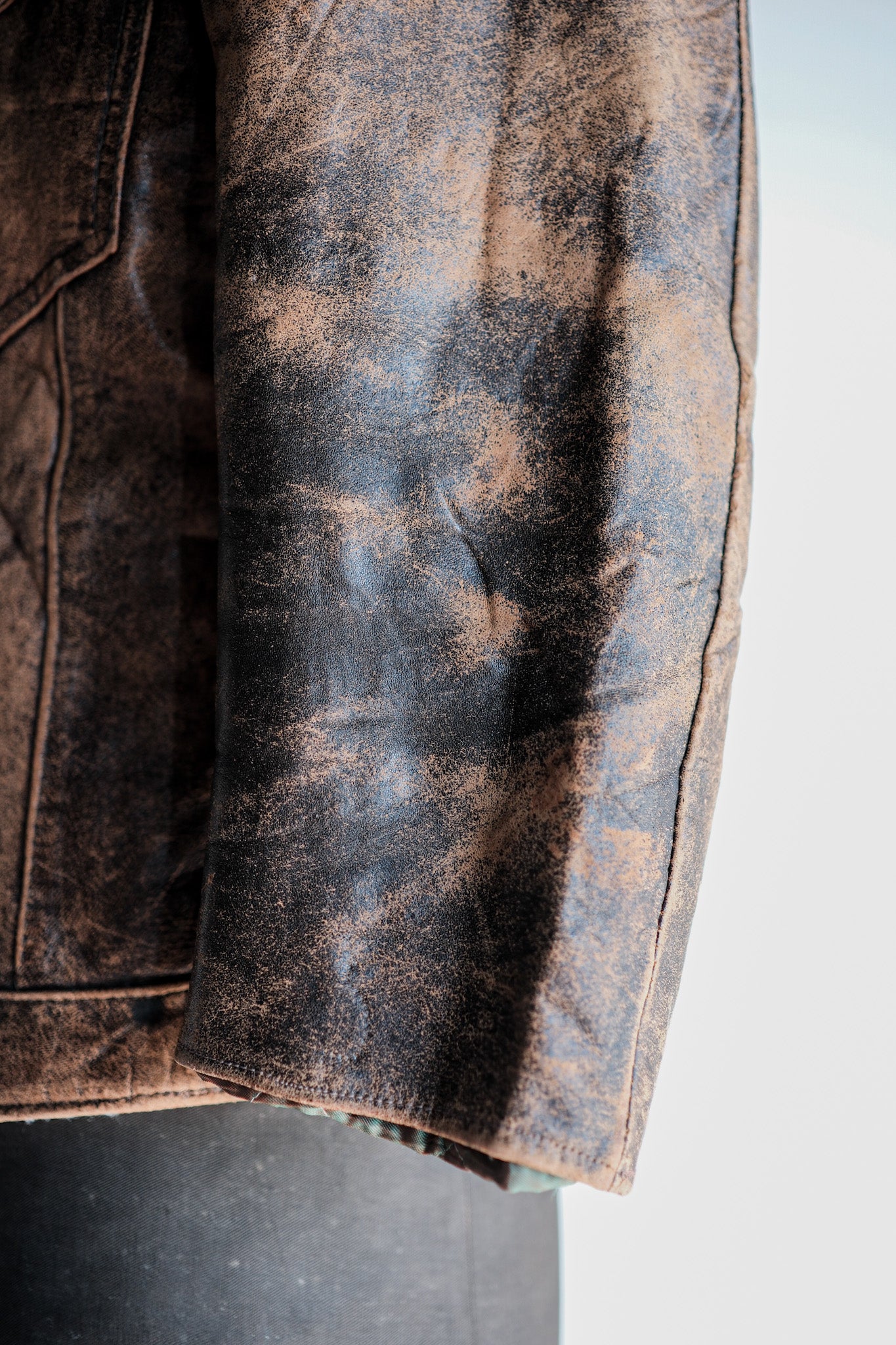 【~50’s】Vintage Levi’s Leather Jacket "Short Horn"